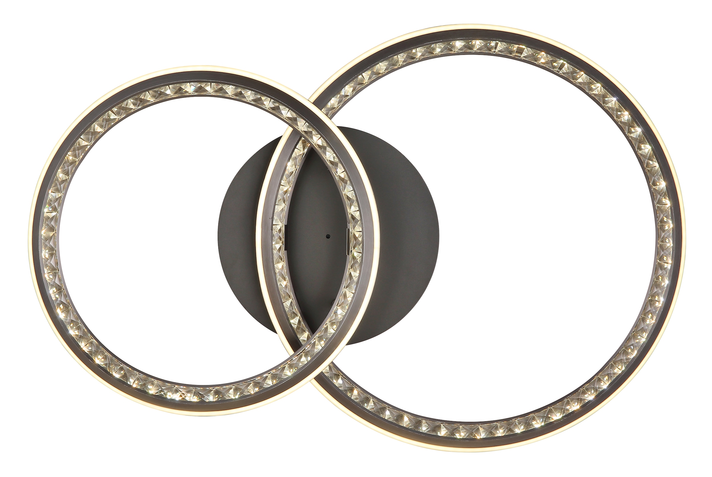 GLOBO LIGHTING Deckenleuchte »ALAINA« LED-Modul 1 Stk. warmweiß - kaltweiß Deckenlampe Wohnzimmer-Leuchte Schlafzimmer-Leuchte Flur Küche