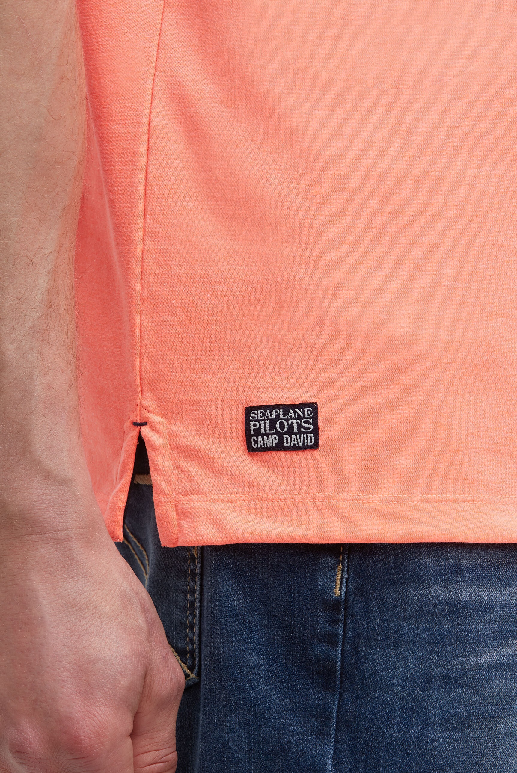 CAMP DAVID Poloshirt mit Baumwolle