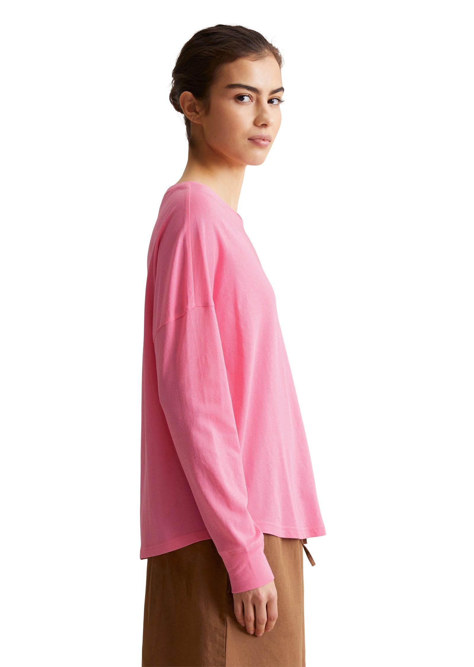 Marc OPolo DENIM Langarmshirt "aus leichtem Single Jersey" günstig online kaufen