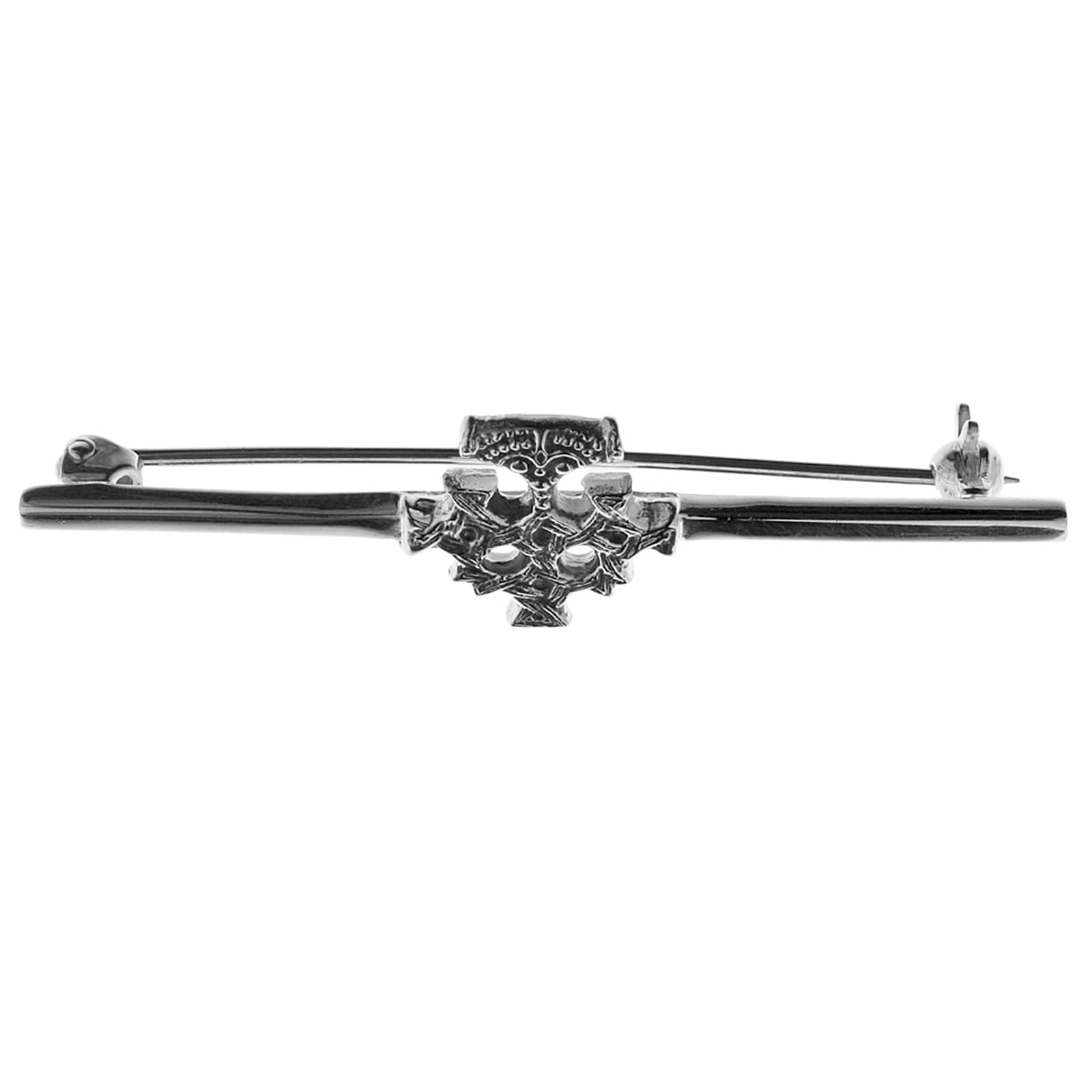 OSTSEE-SCHMUCK Brosche »- Hiddensee 15 x 13 mm - Silber 925/000 -,«