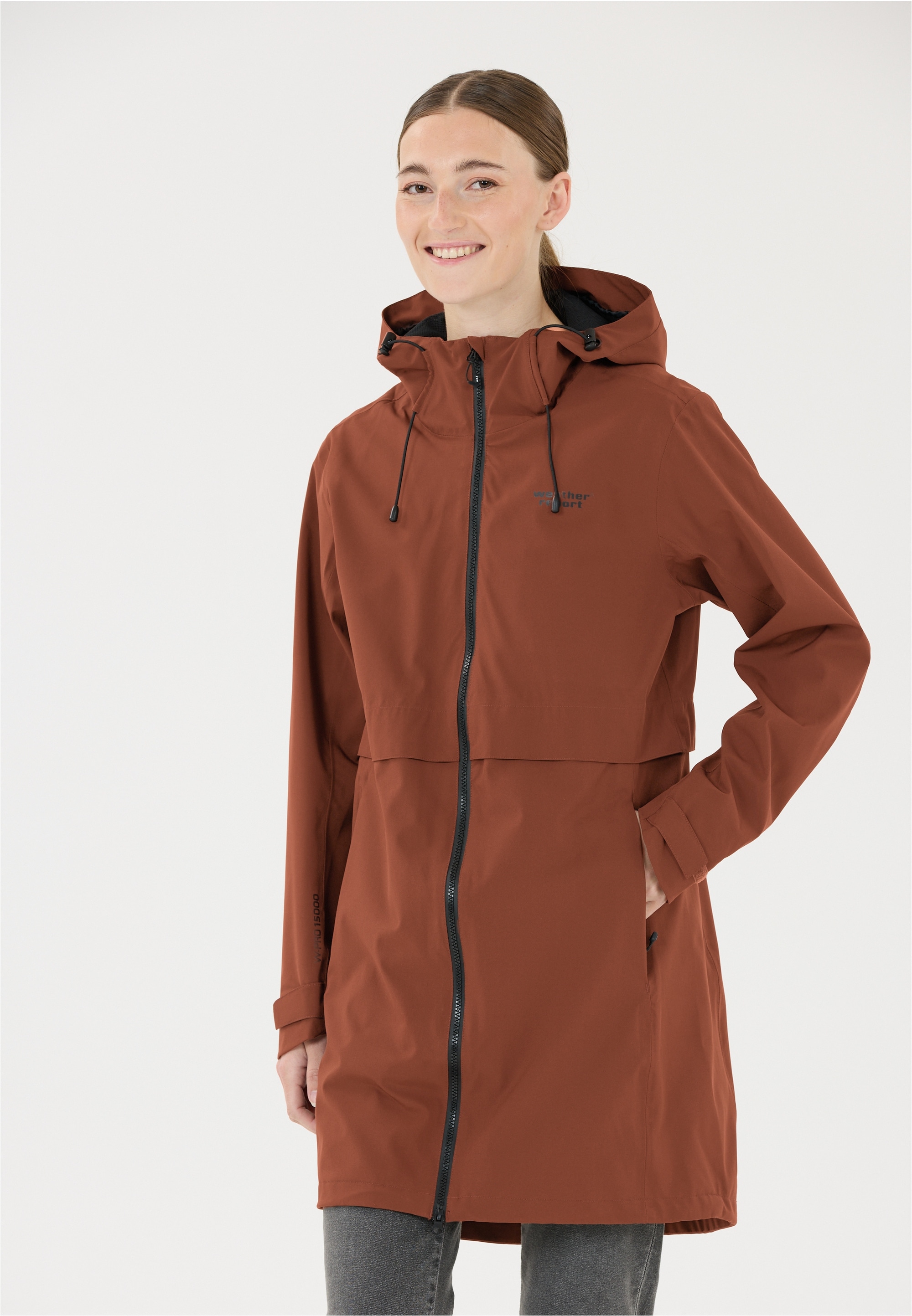 WEATHER REPORT Outdoorjacke "Dayton" mit getapten Nähten