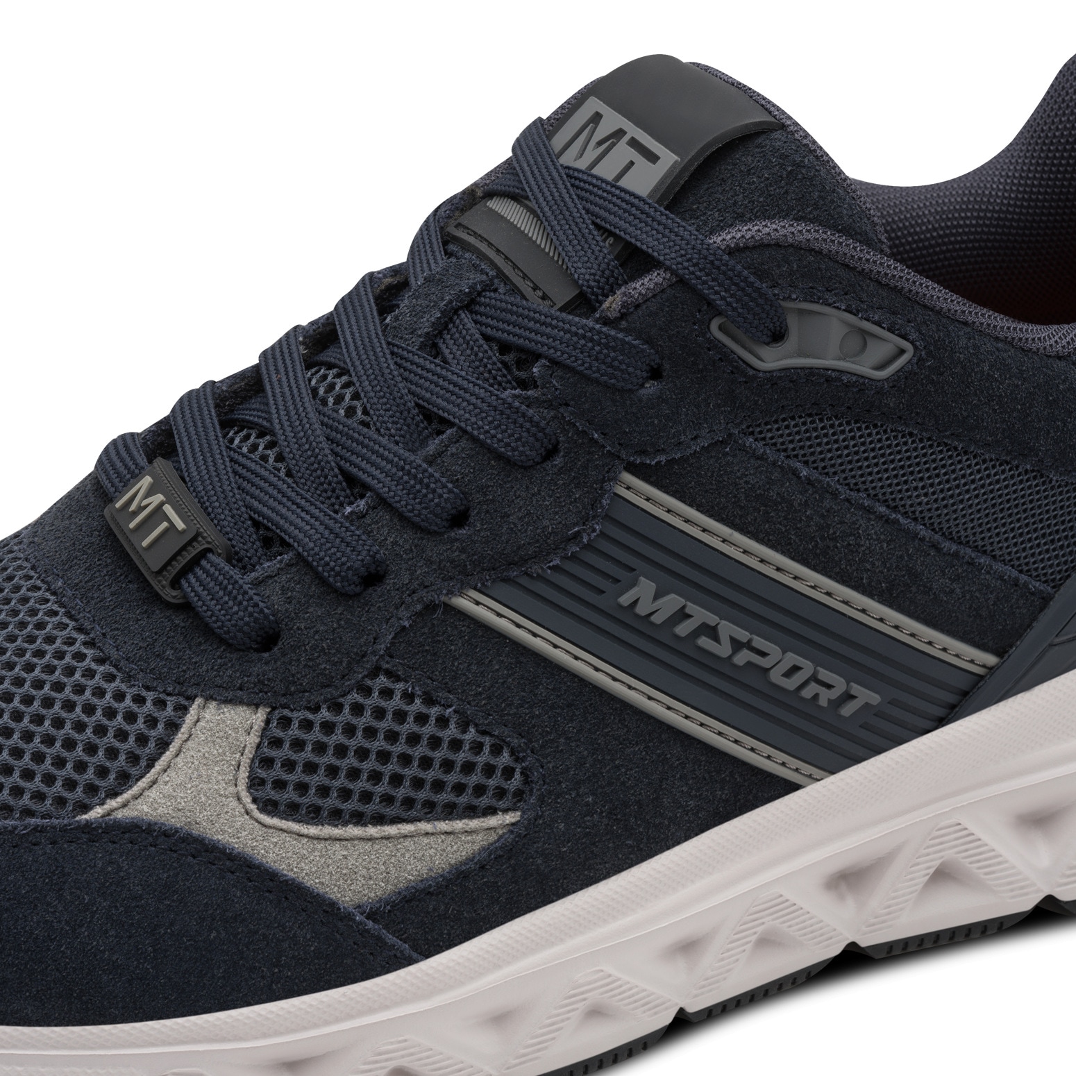 MARCO TOZZI Sneaker  Freizeitschuh, Halbschuh, Schnürschuh mit MT-Logo