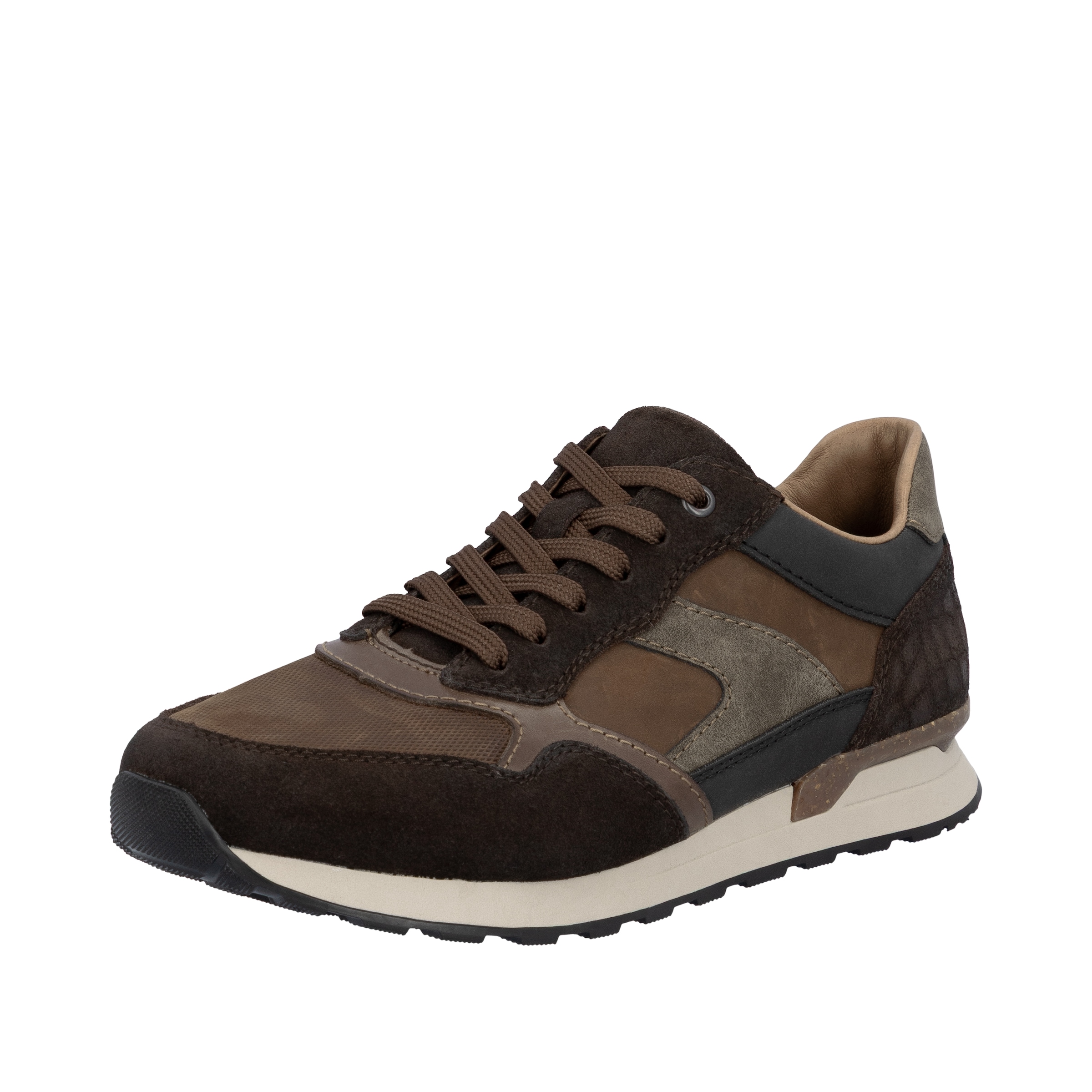 Rieker Sneaker, Halbschuh, Schnürschuh, Freizeitsneaker mit weichem Schaftr günstig online kaufen