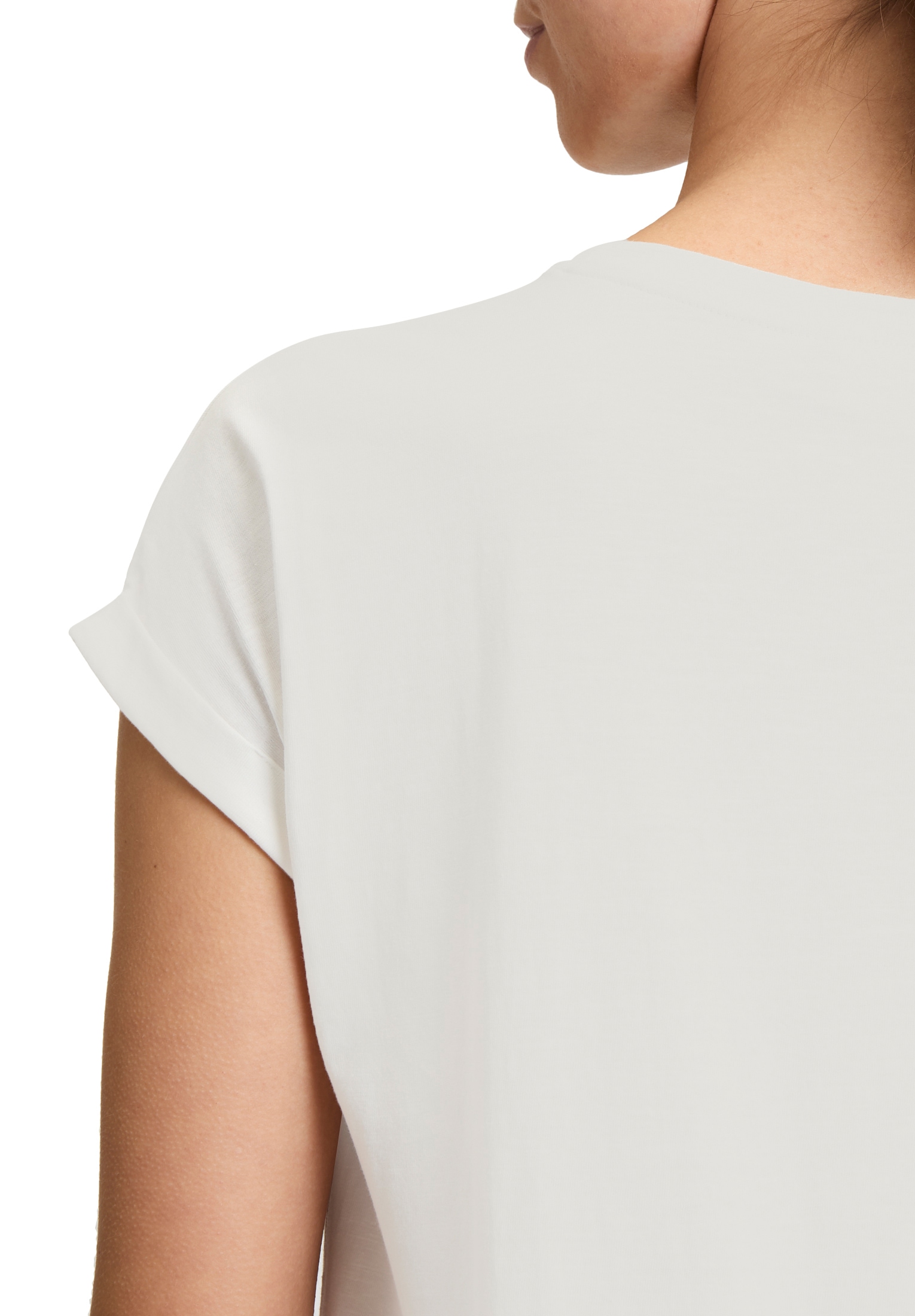 Cartoon Kurzarmshirt »Cartoon Printshirt mit Ärmelaufschlag«, (1 tlg.), Placement