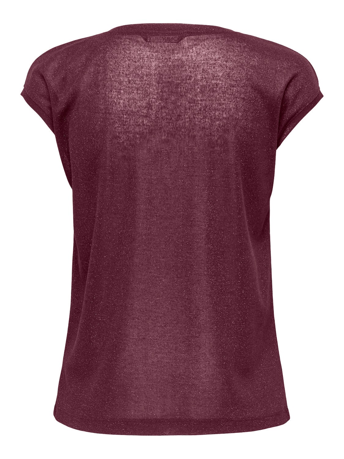 ONLY Kurzarmshirt "ONLSILVERY S/S V NECK LUREX TOP JRS NOOS" günstig online kaufen