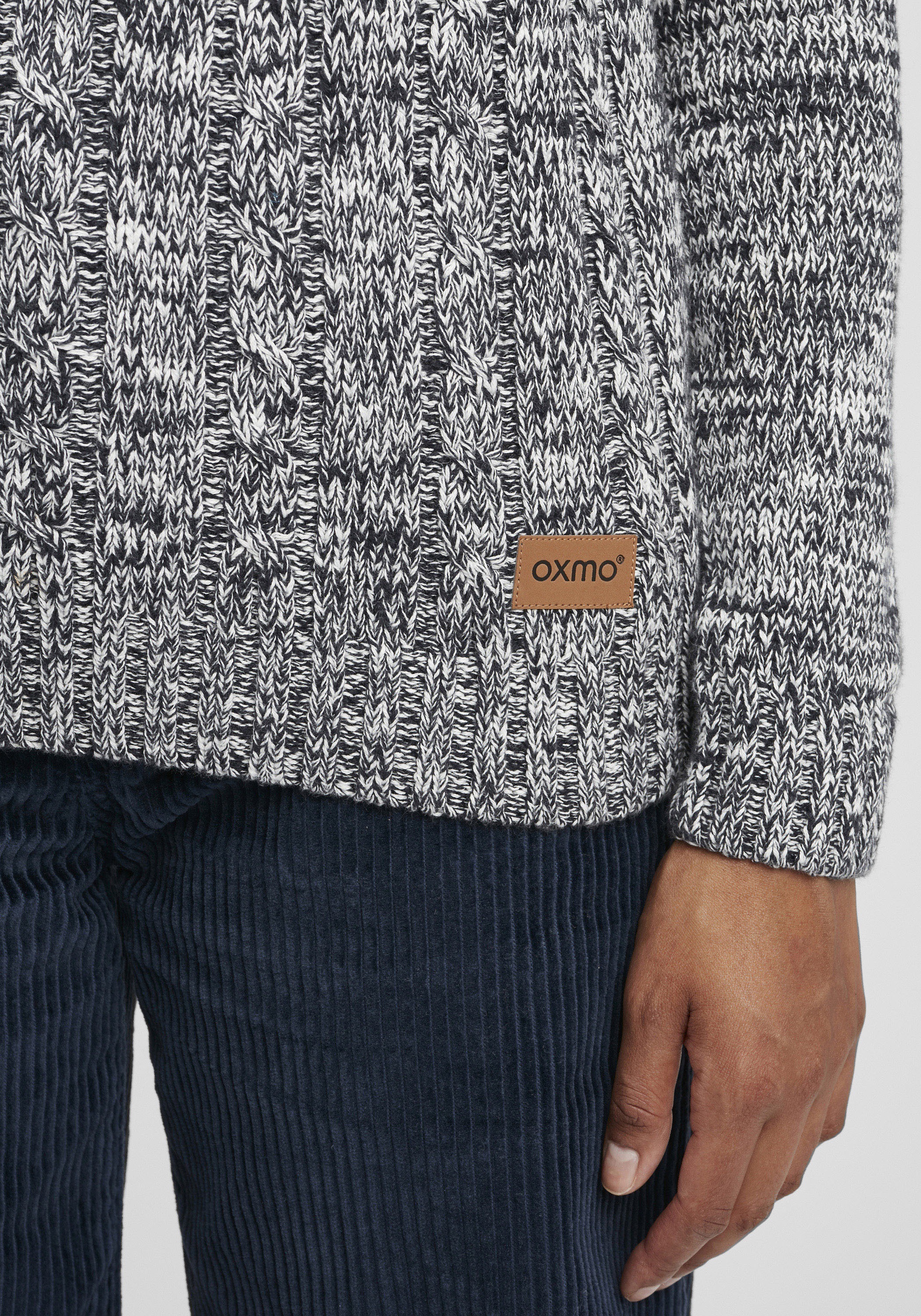 OXMO Strickfleece-Pullover »Strickpullover OXPhia«