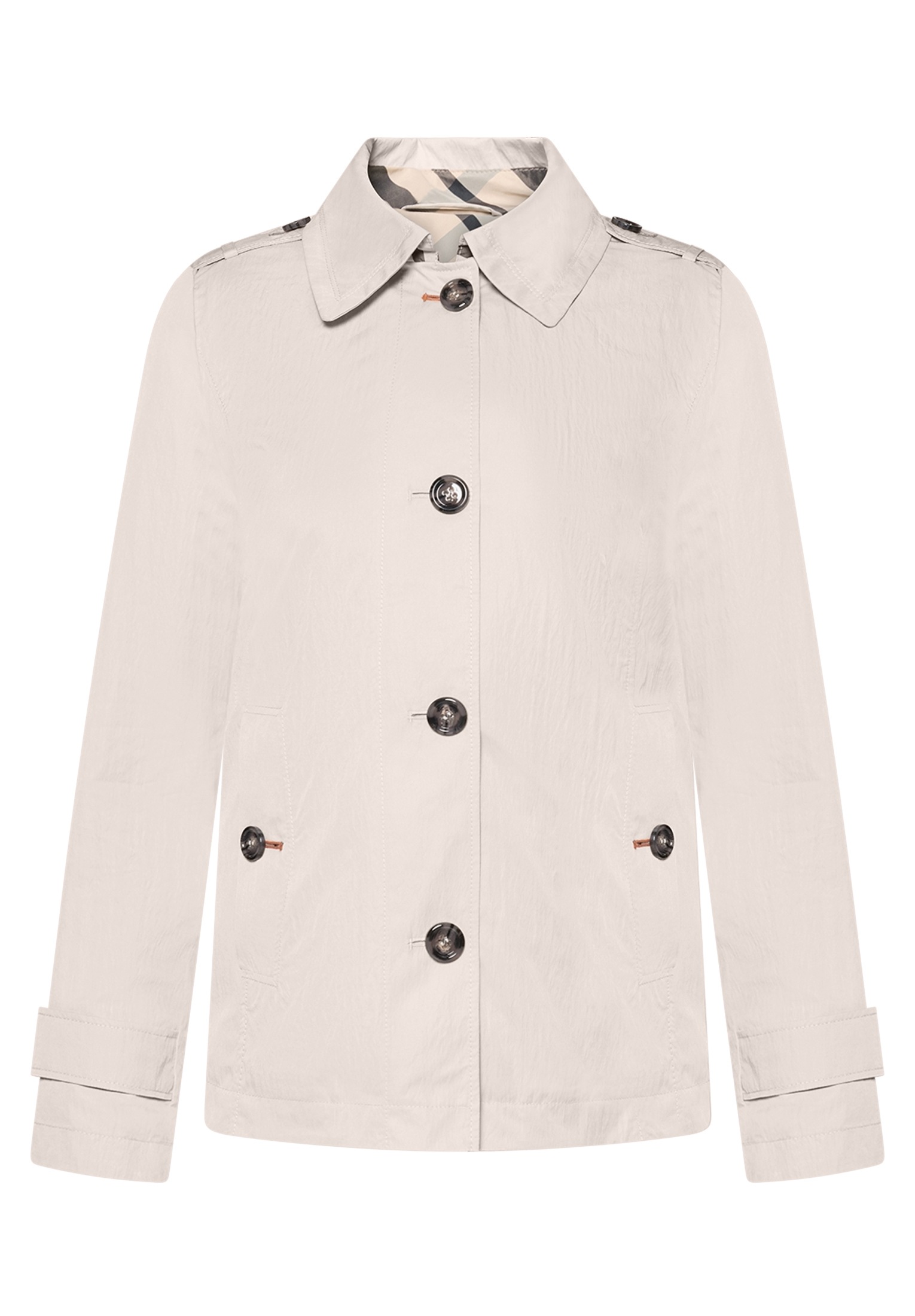 GIL BRET Damen Sommerjacke "Damen mit Kragen"tapioca, Gr. 44, Obermaterial: 60% Polyamid, 40% Polyester; Besatz: 100% Polyester; Futter: 100%
