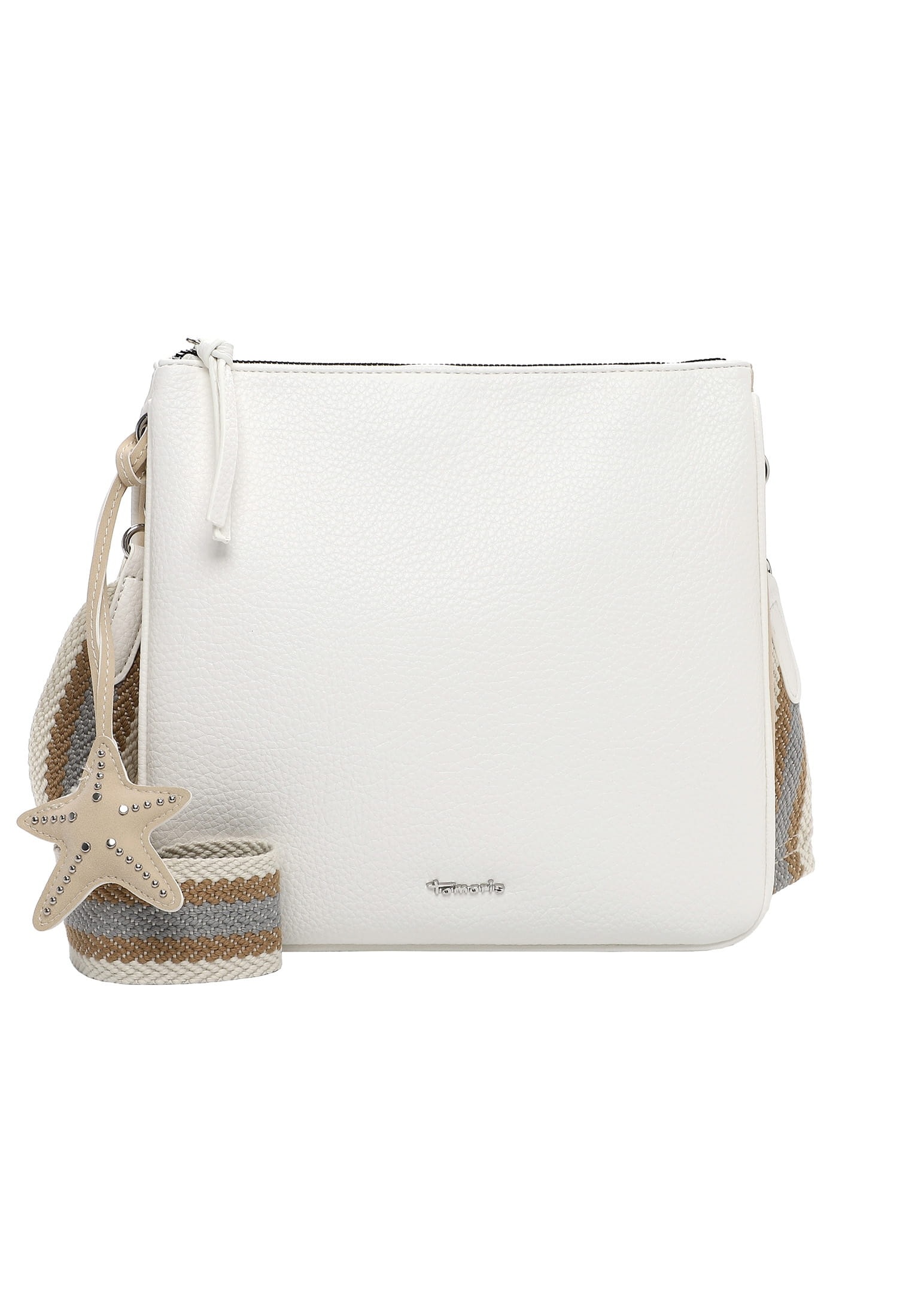 TAMARIS Damen Umhängetasche "Umhängetasche TAS Kea", weiß, Polyurethan, Taschen