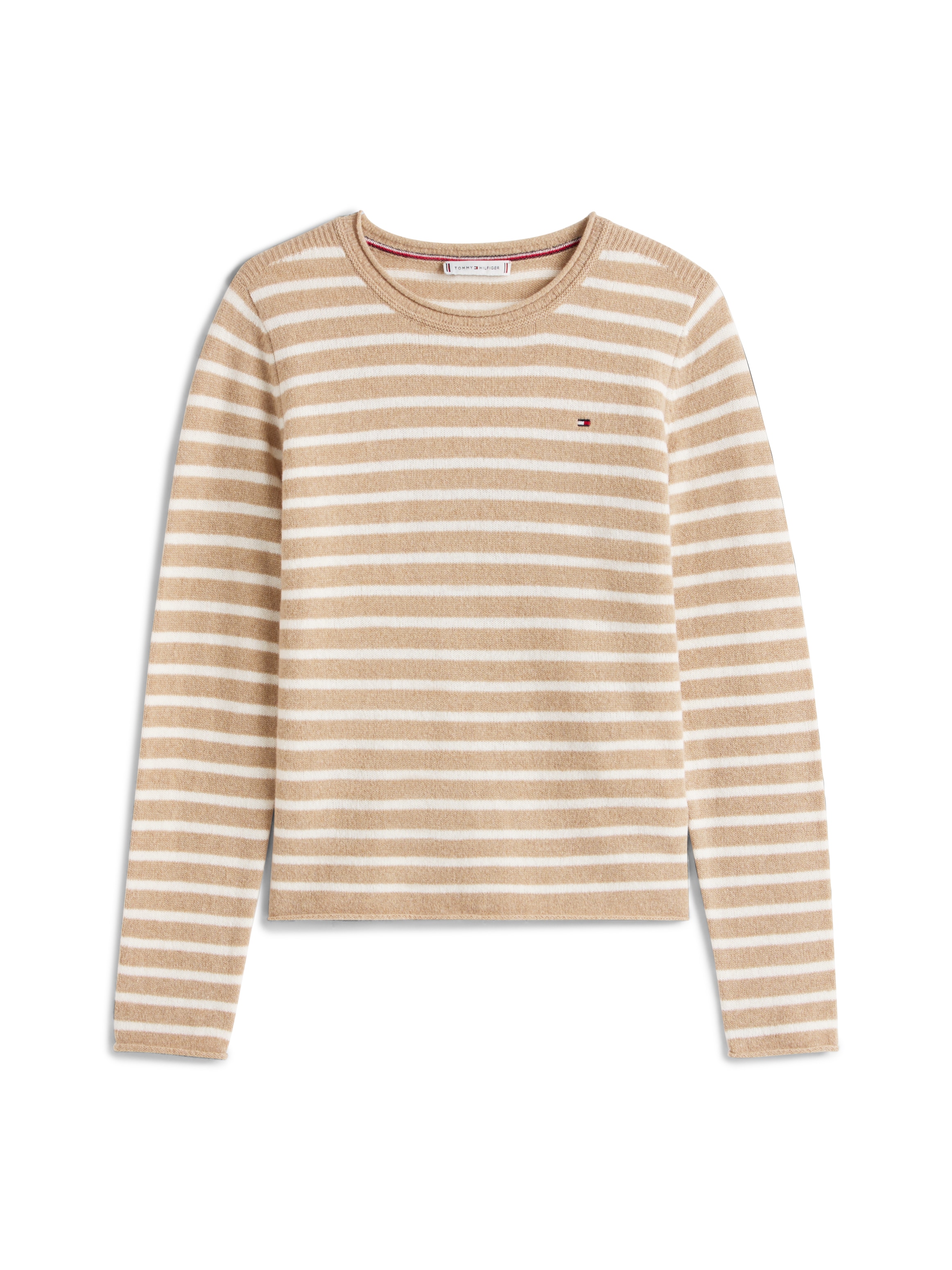 Tommy Hilfiger Strickpullover, aus reiner Wolle
