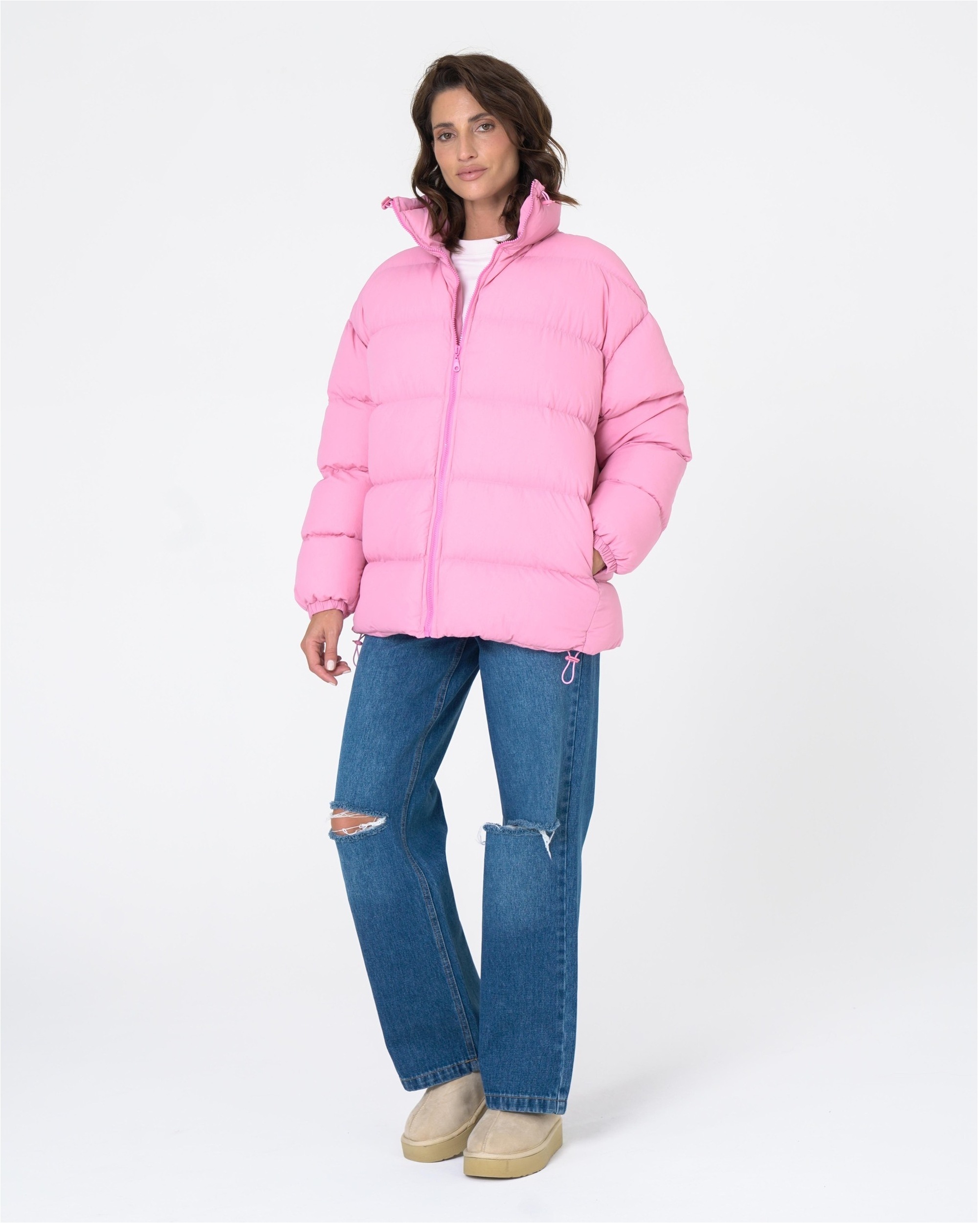 freshlions Steppjacke »Estala«, (1 St.), mit hohem Kragen