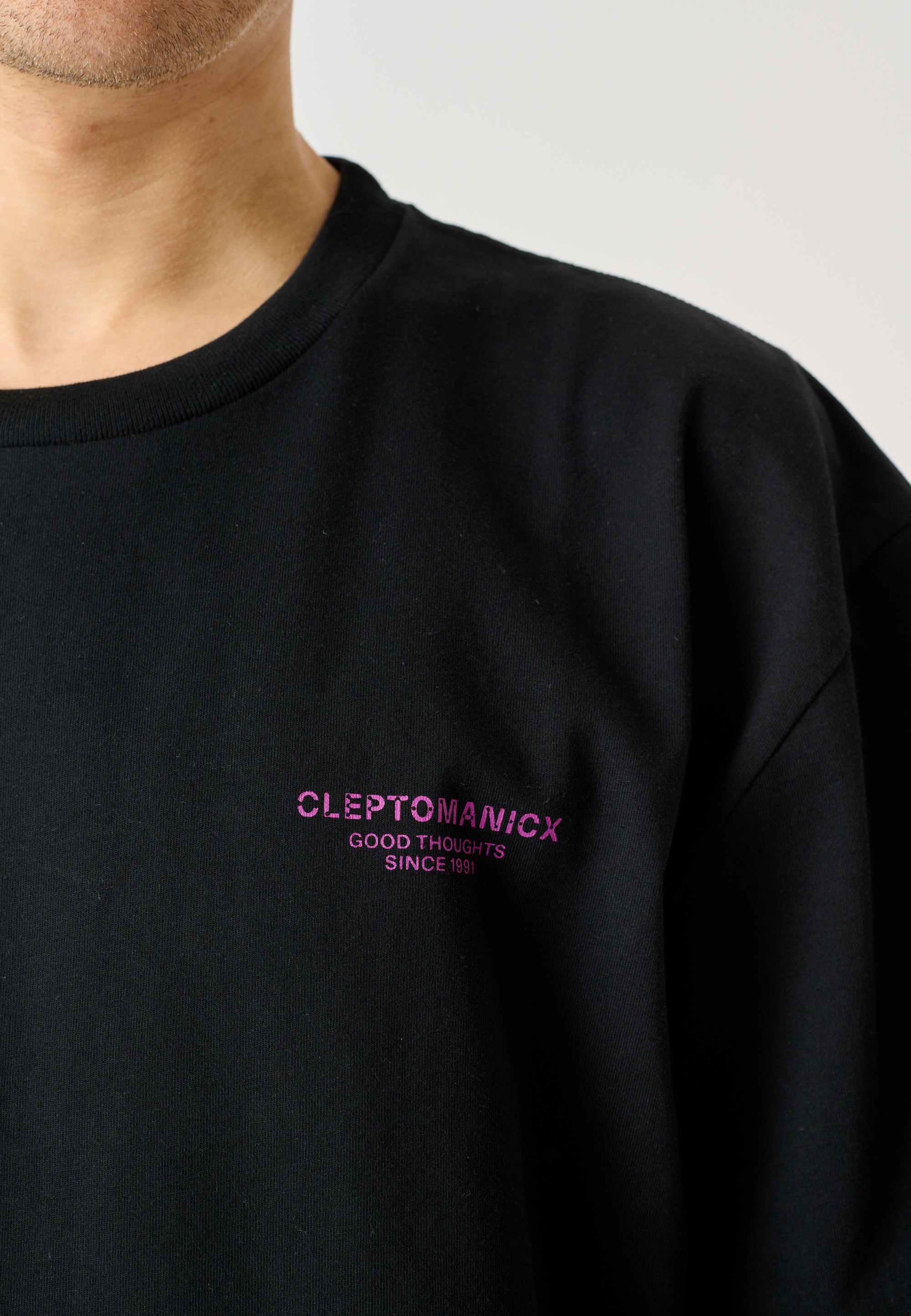 Cleptomanicx BAUR kaufen mit | T-Shirt Backprint großem »Source«, ▷