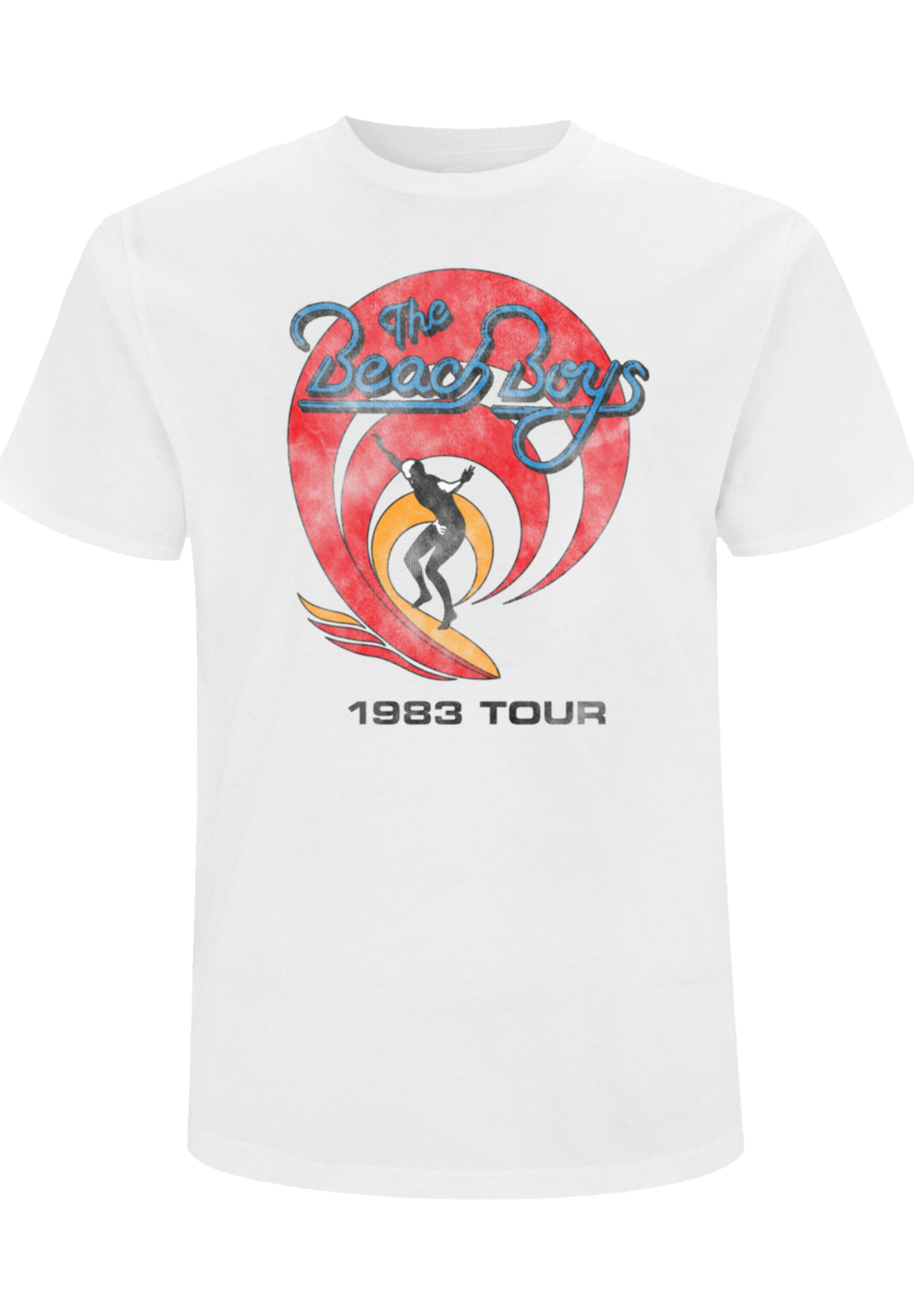 F4NT4STIC T-Shirt »The Beach Boys- Surfer '83 Vintage«, Print