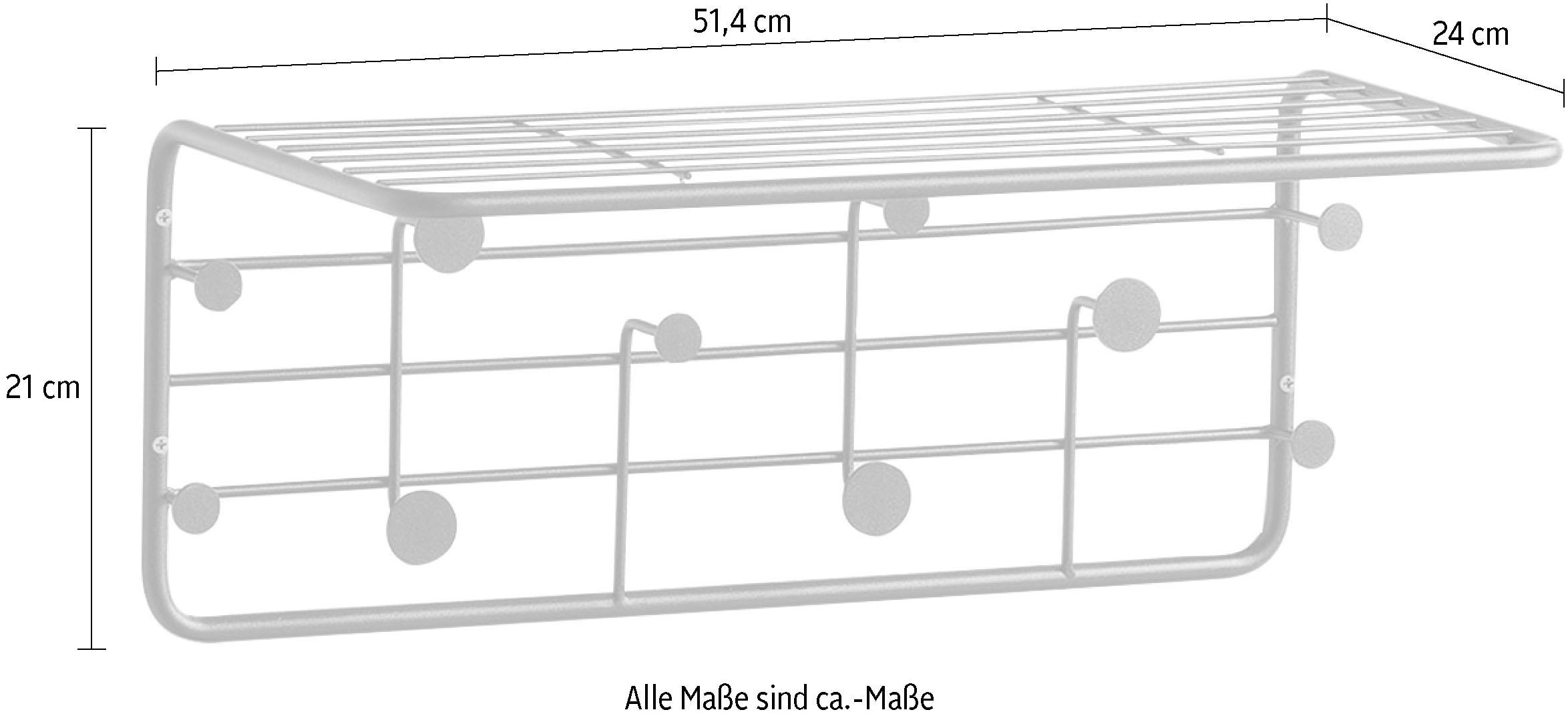 Zeller Present Garderobenleiste, moderne in Industrial-Design