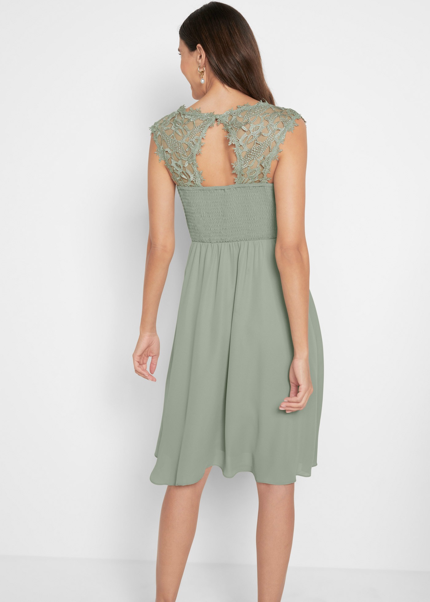 bonprix Minikleid "Minikleid mit Spitze" Minikleid mit Spitze günstig online kaufen