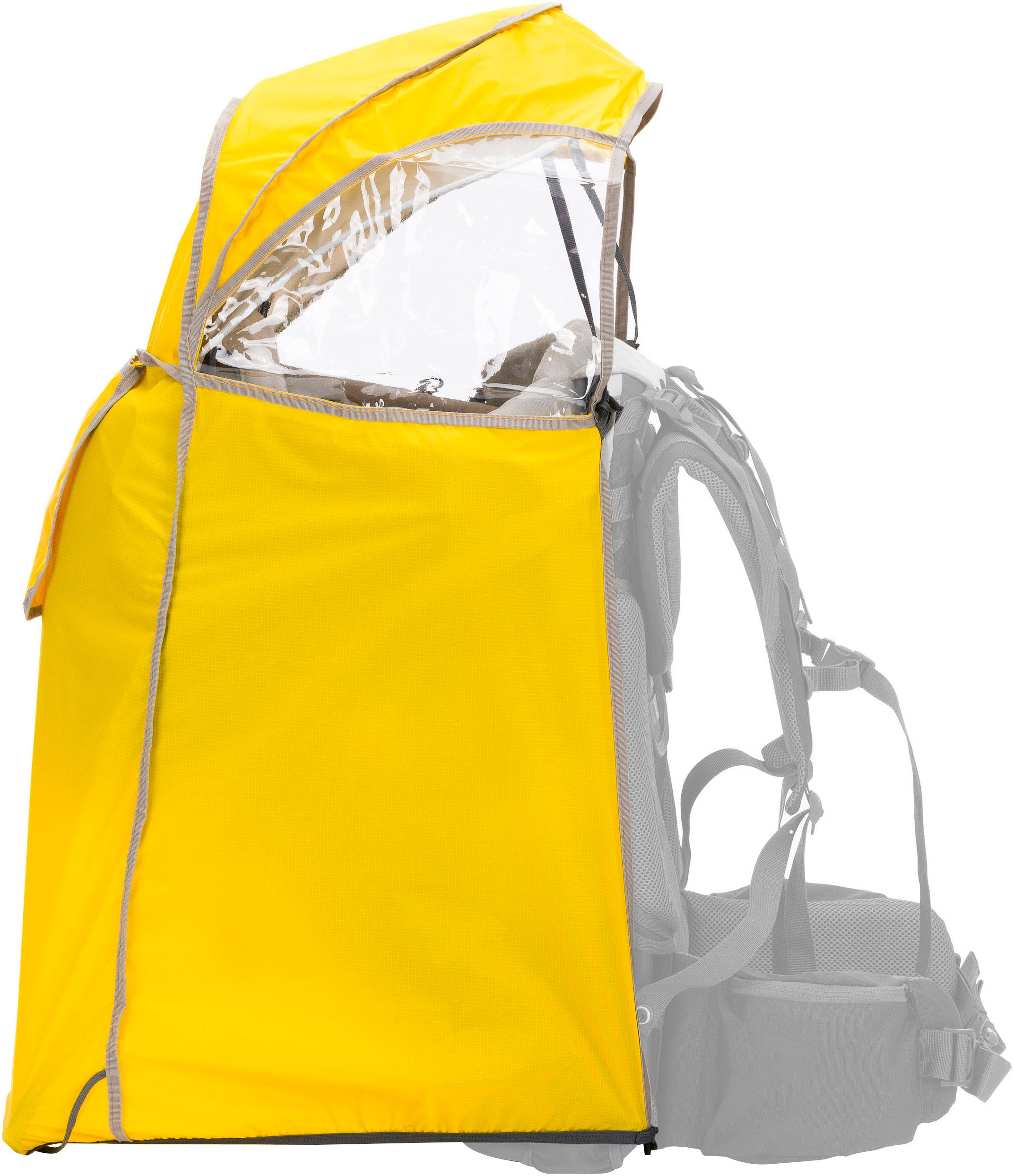 Fillikid Kinderwagen-Regenschutzhülle »Regenschutz für Rückentrage HB110«