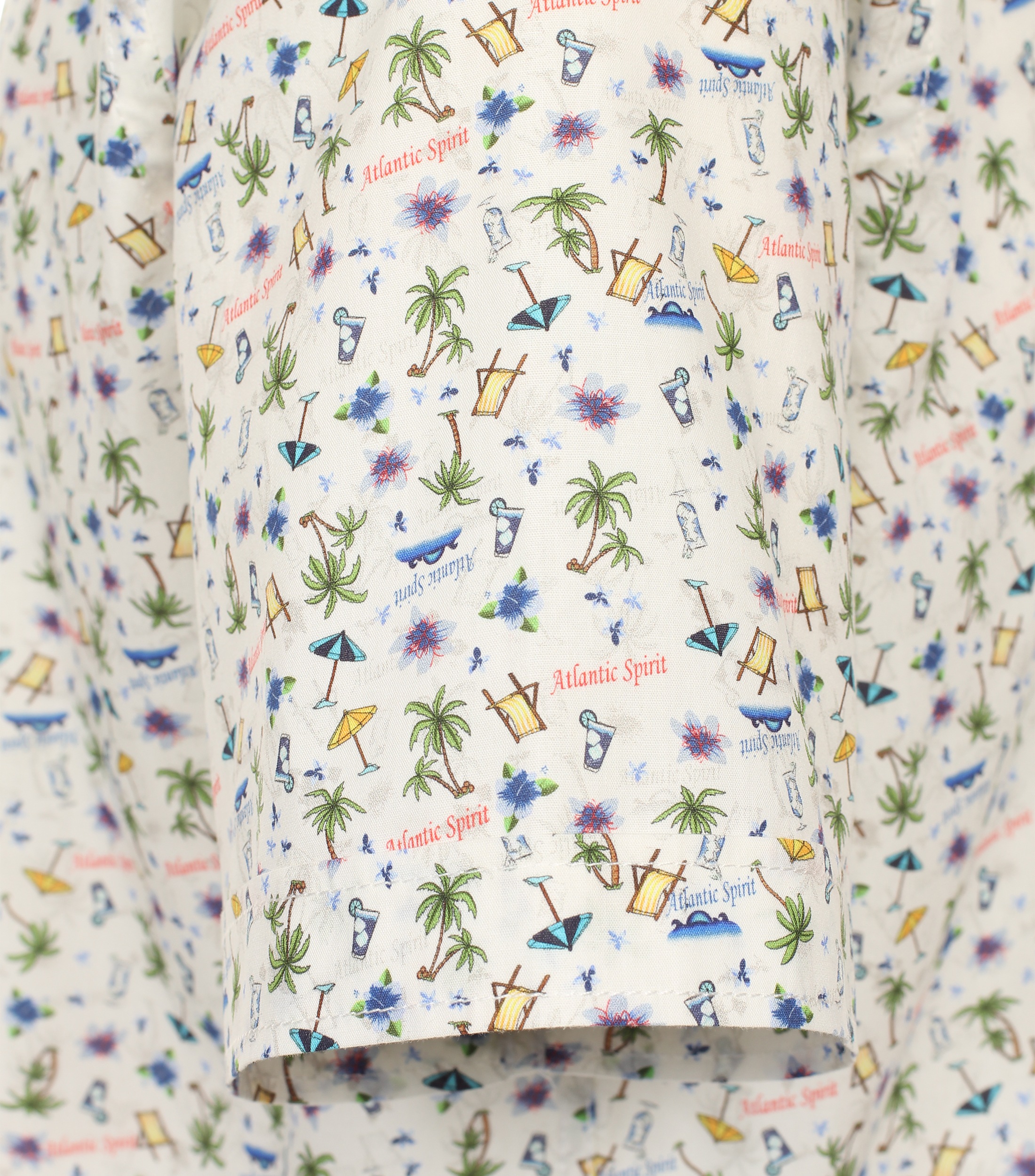 CASAMODA Kurzarmhemd »CASAMODA Freizeithemd Kurzarm Print«