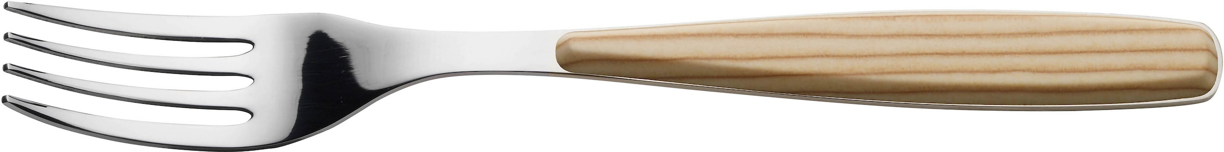 PINTINOX Besteck-Set »Riva«, (Set, 16 tlg.), mit Kunststoffgriff in Holz-Optik