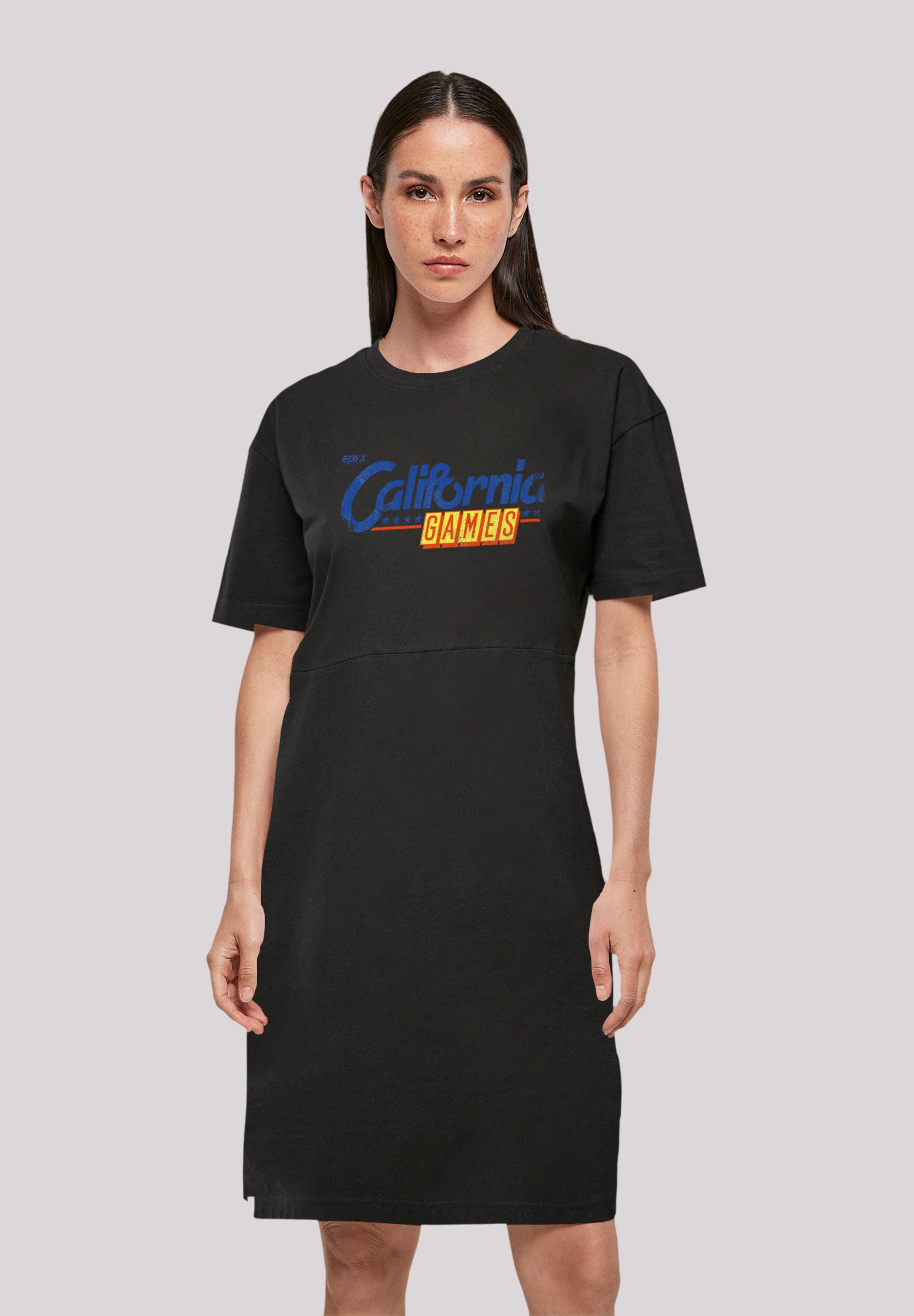 F4NT4STIC Shirtkleid "CALIFORNIA GAMES LOGO", Print