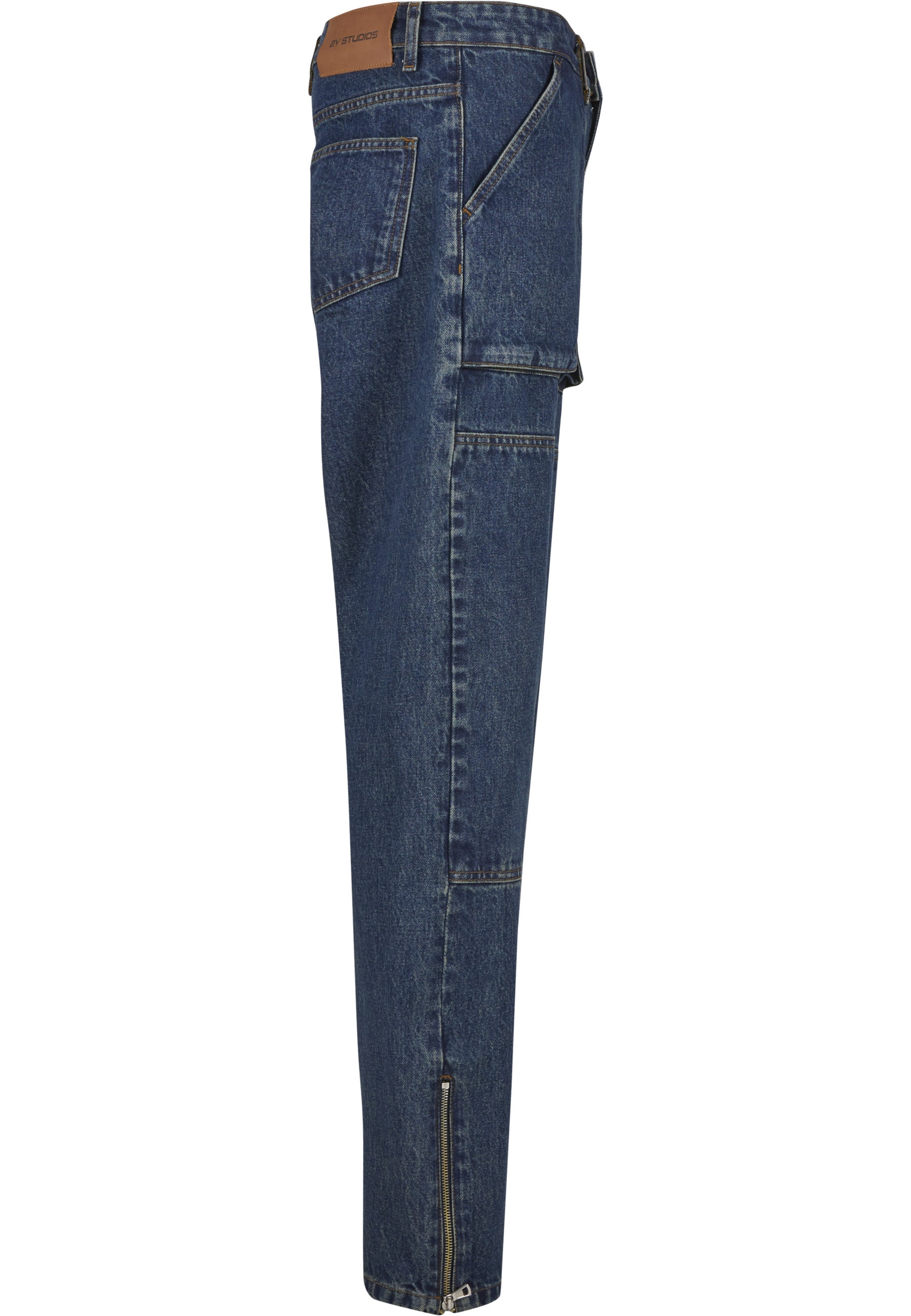 2Y Studios Bequeme Jeans »2Y Studios Esus Zipper Pocket Straight Jeans«