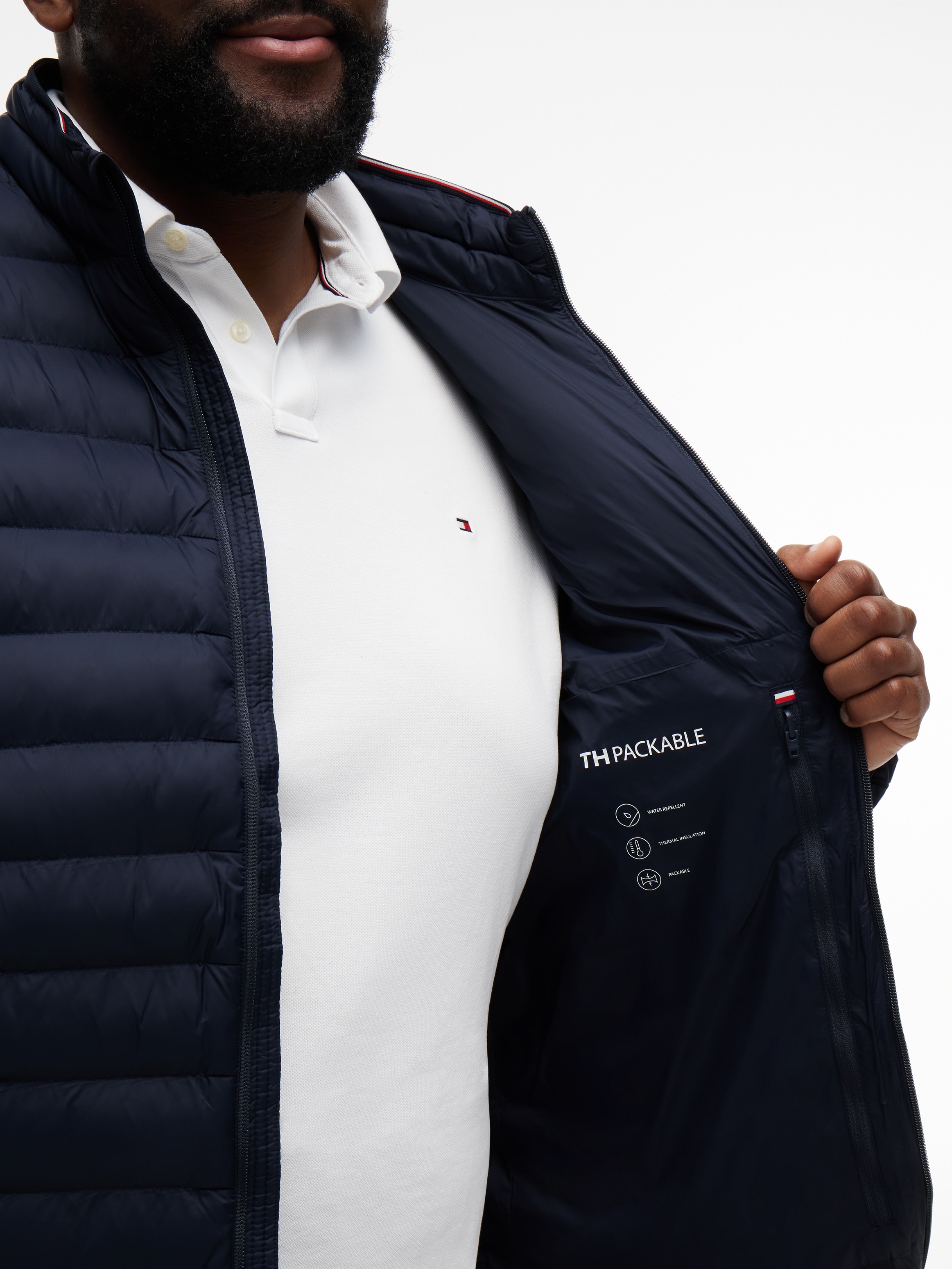 Tommy Hilfiger Big & Tall Steppjacke »BT-PACKABLE RECYCLED JACKET«