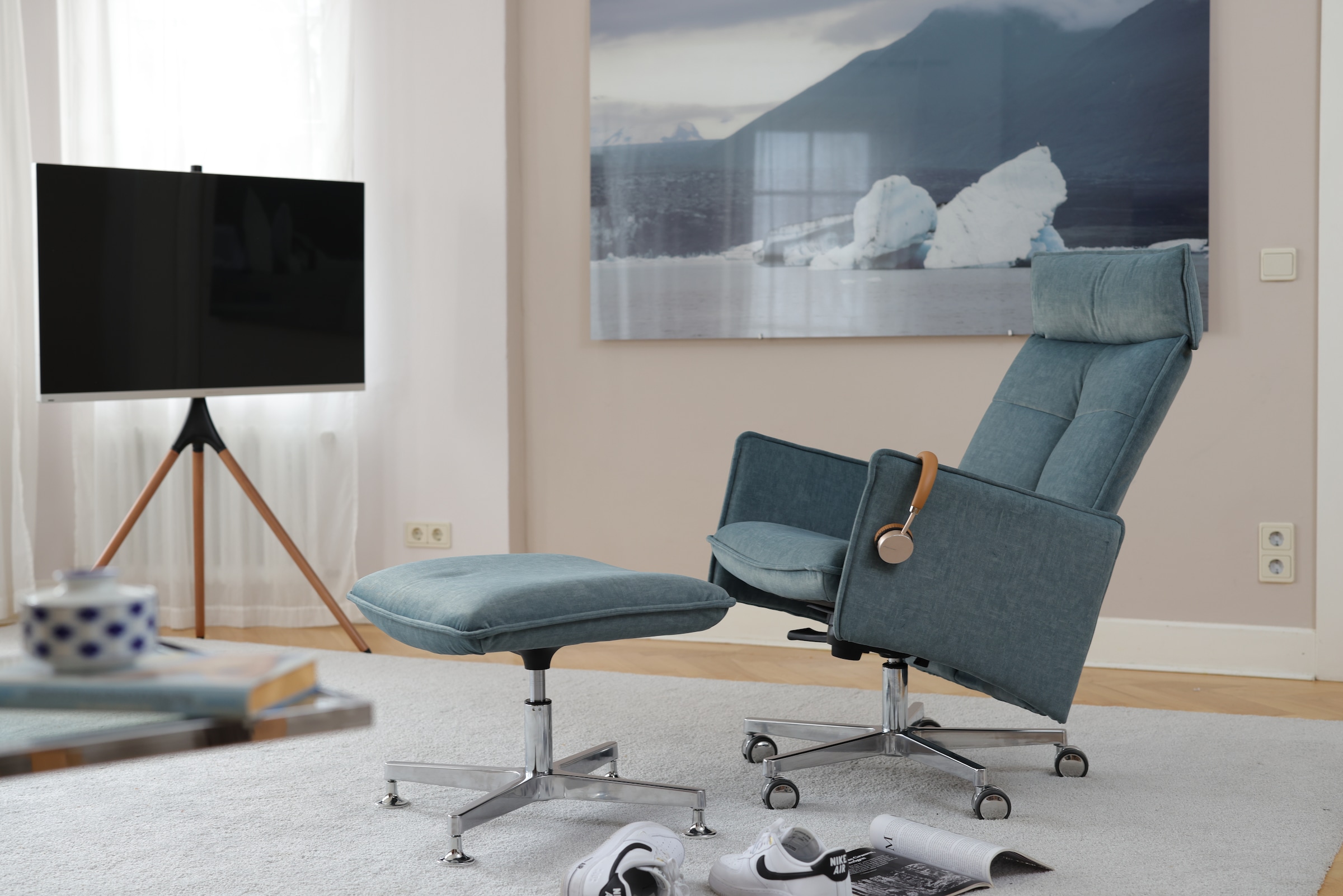 Mayer Sitzmöbel Fußhocker "myCOSYWORXX Hocker 2427", (1 St.), besonders beq günstig online kaufen