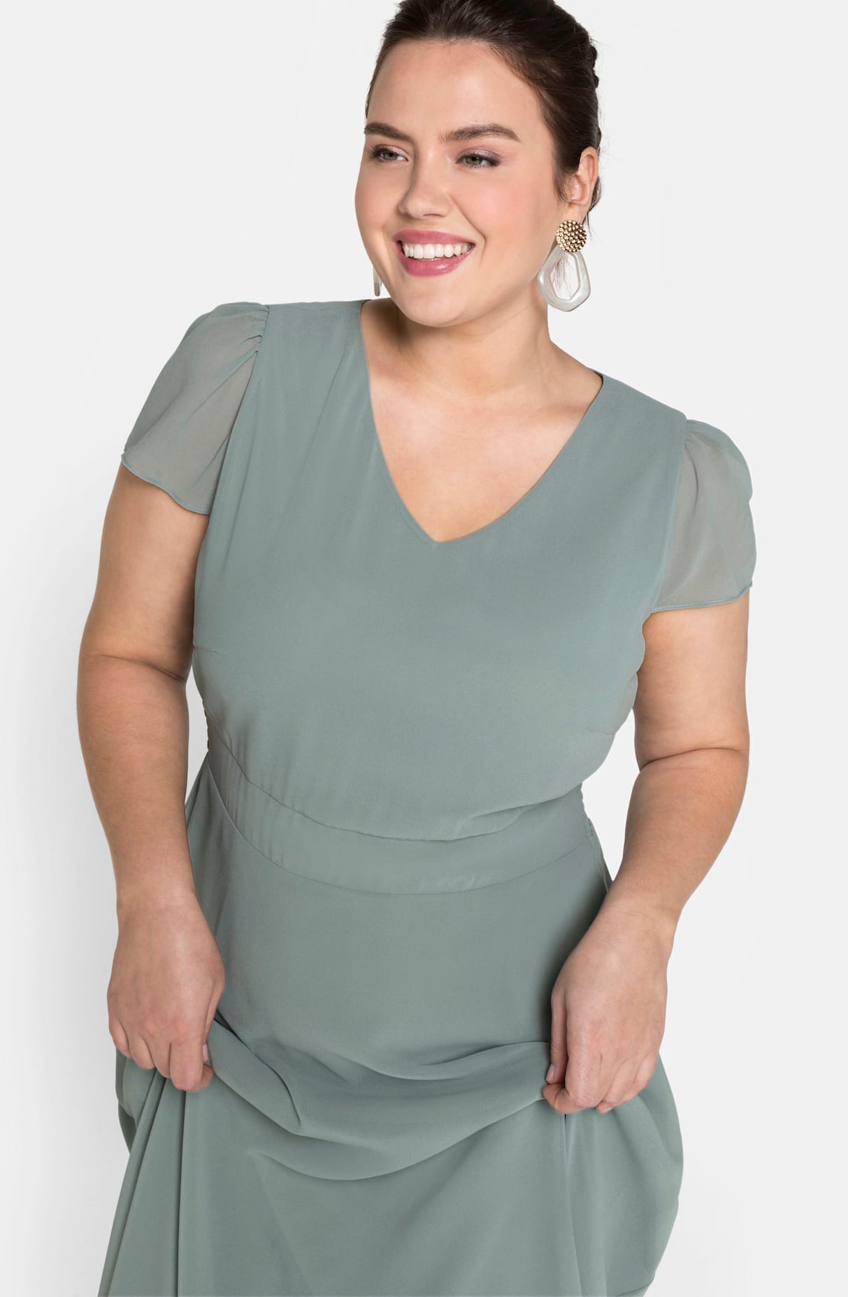Sheego Abendkleid "Abendkleid" günstig online kaufen