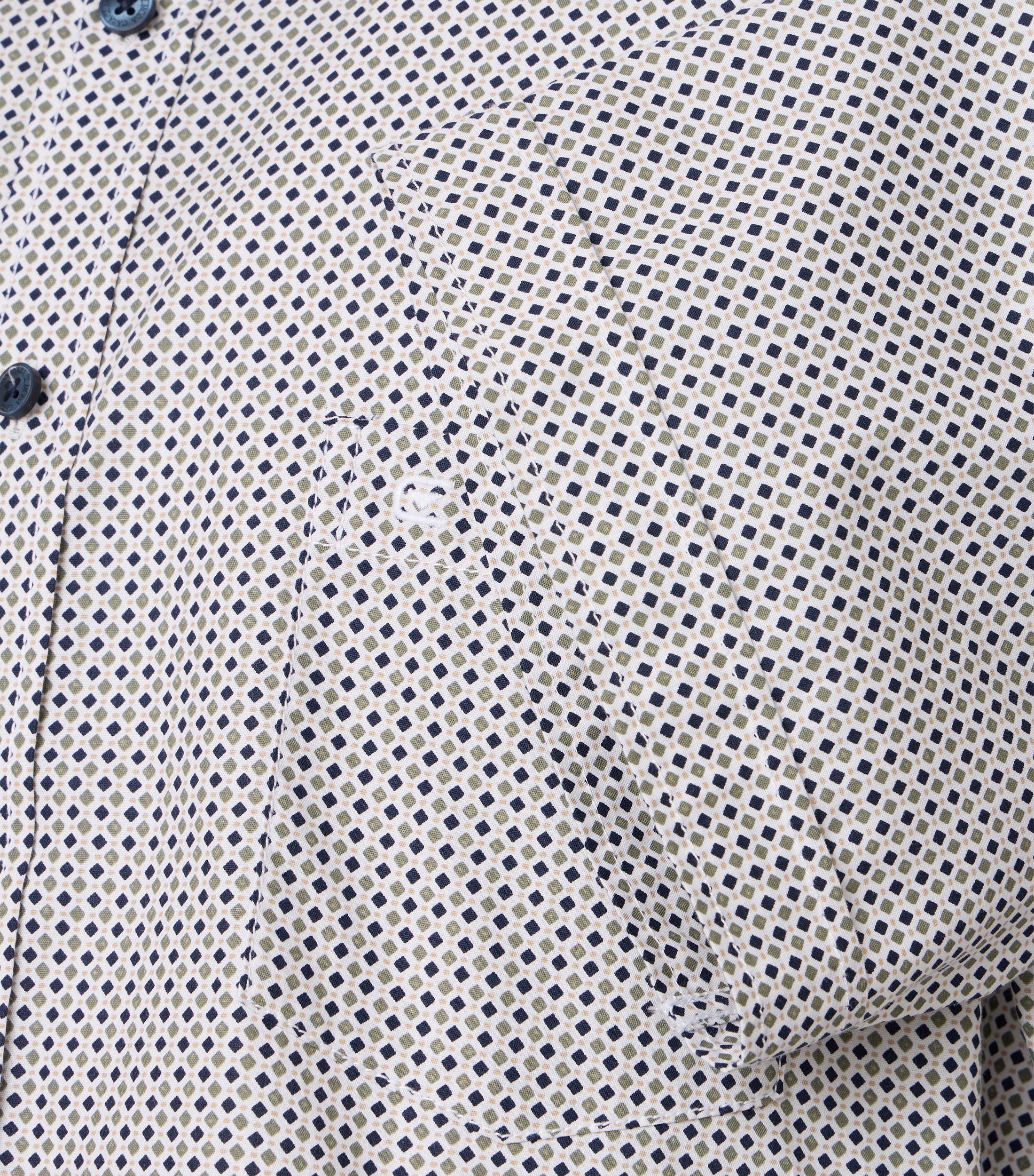 CASAMODA Kurzarmhemd »CASAMODA Freizeithemd Kurzarm Print«