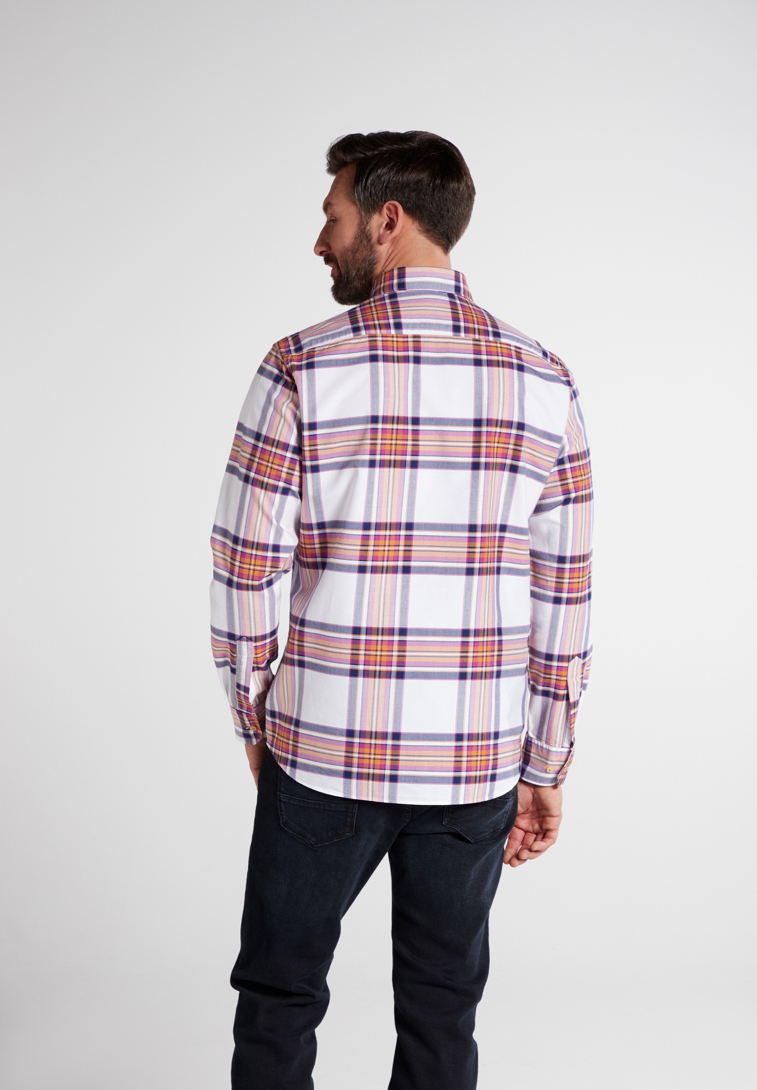 Eterna Langarmhemd "REGULAR FIT" EASY IRON (bügelleicht) günstig online kaufen