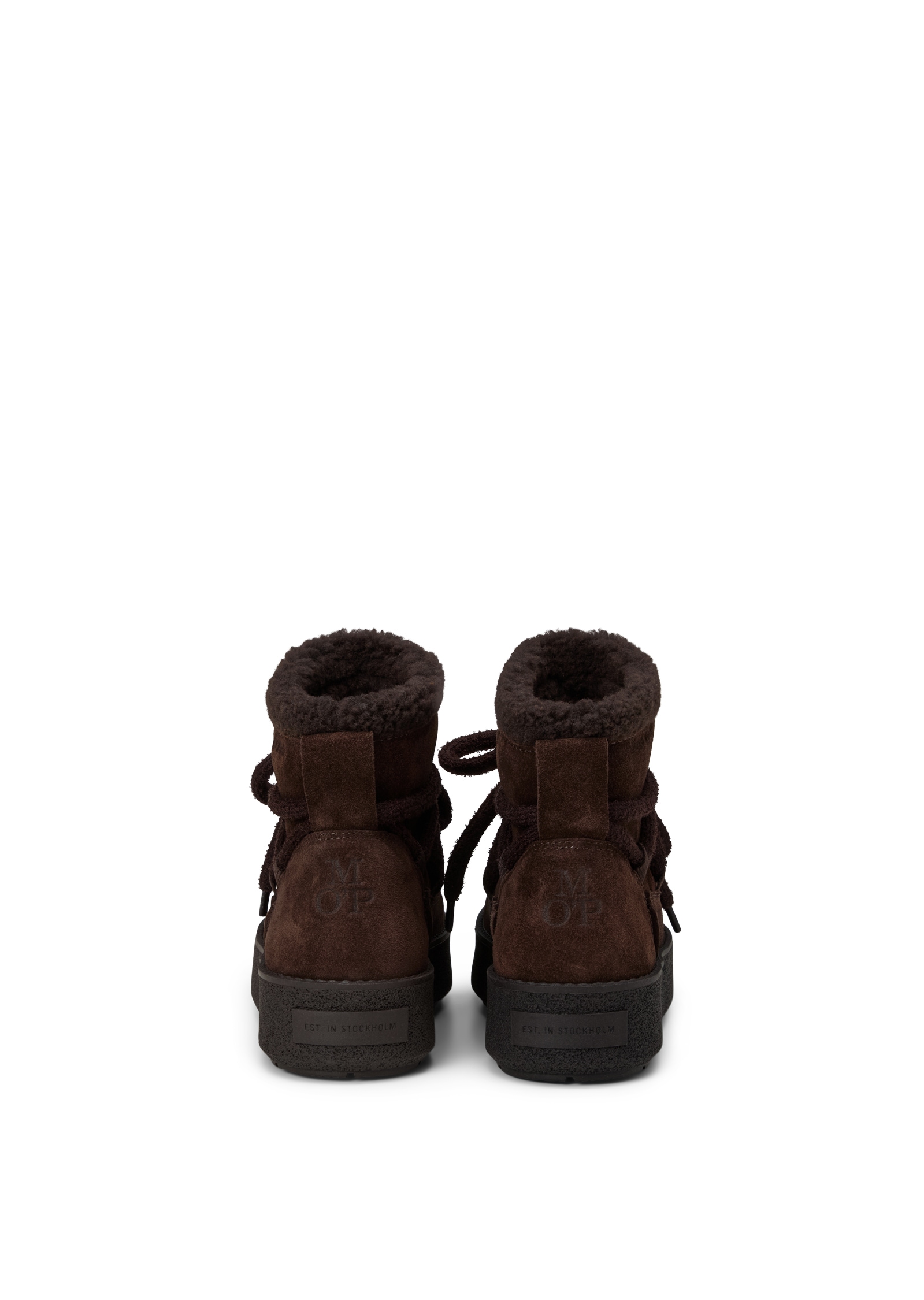 Marc O'Polo Stiefelette »aus geöltem Veloursleder«