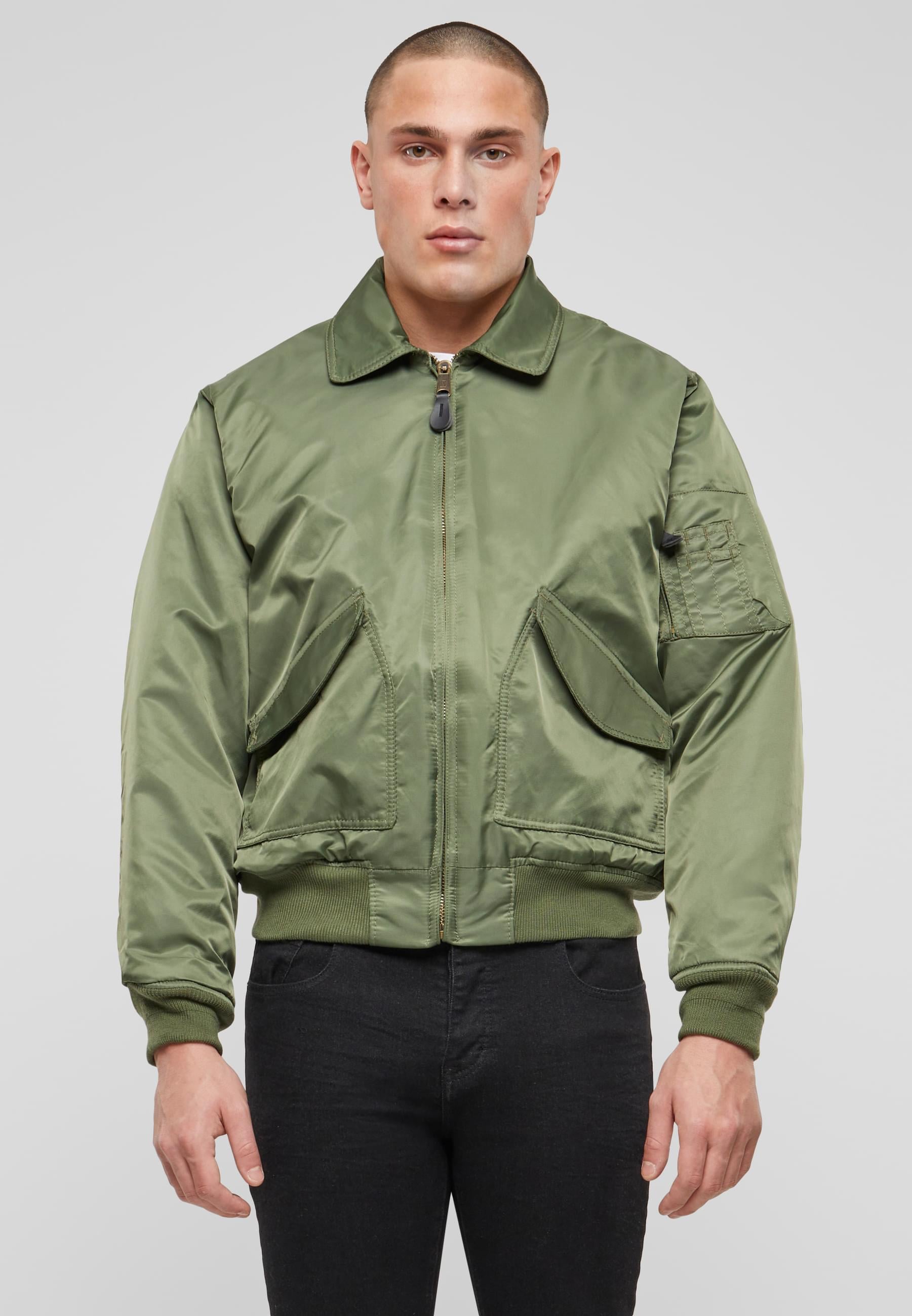Brandit Allwetterjacke »Brandit Herren CWU Jacket«, (1 St.), ohne Kapuze