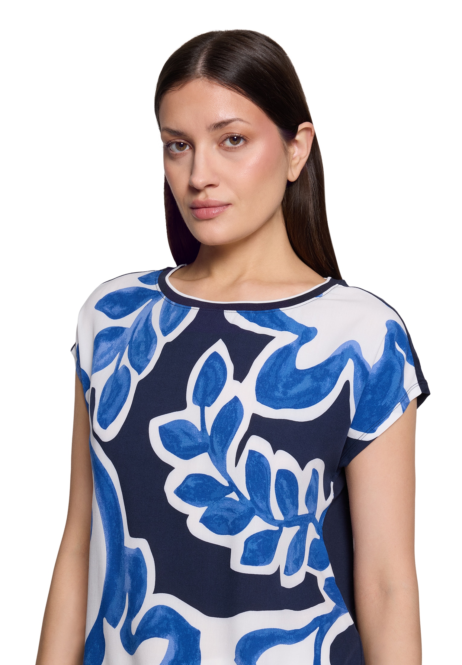 Betty&Co Kurzarmshirt »Damen mit Print« 1
