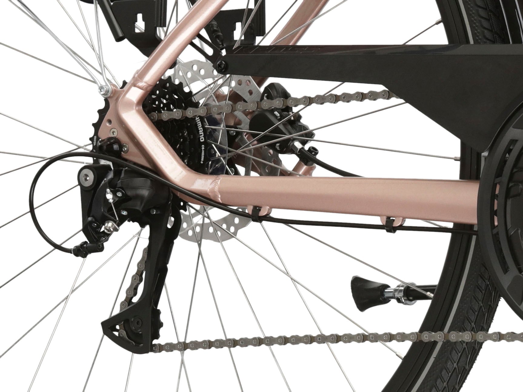 Kross Cityrad »Sentio 4.0«, 27 Gang, Shimano, ACERA T3000 Schaltwerk, Kettenschaltung