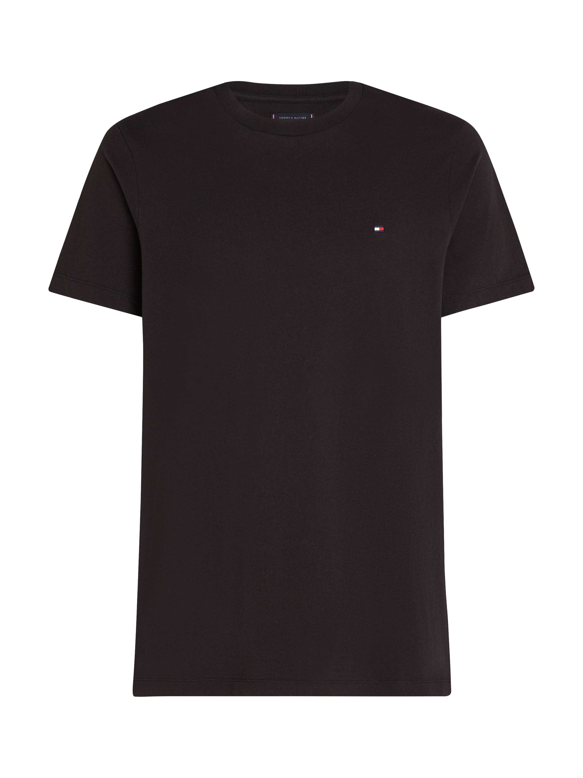 Tommy Hilfiger T-Shirt »ESSENTIAL REG FIT SOLID TEE«, mit Rundhalsausschnitt