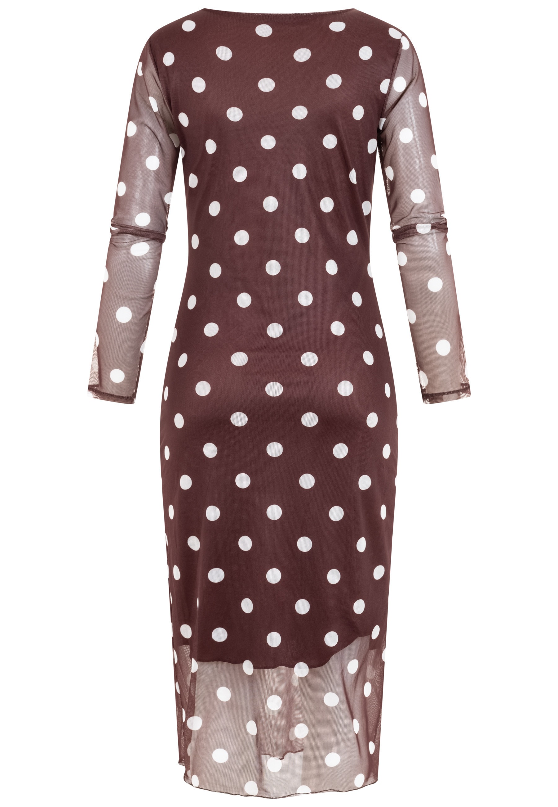 CLOUD 5IVE A-Linien-Kleid »CLOUD 5IVE Long-sleeve Dress Polka Dots« 1 tlg.