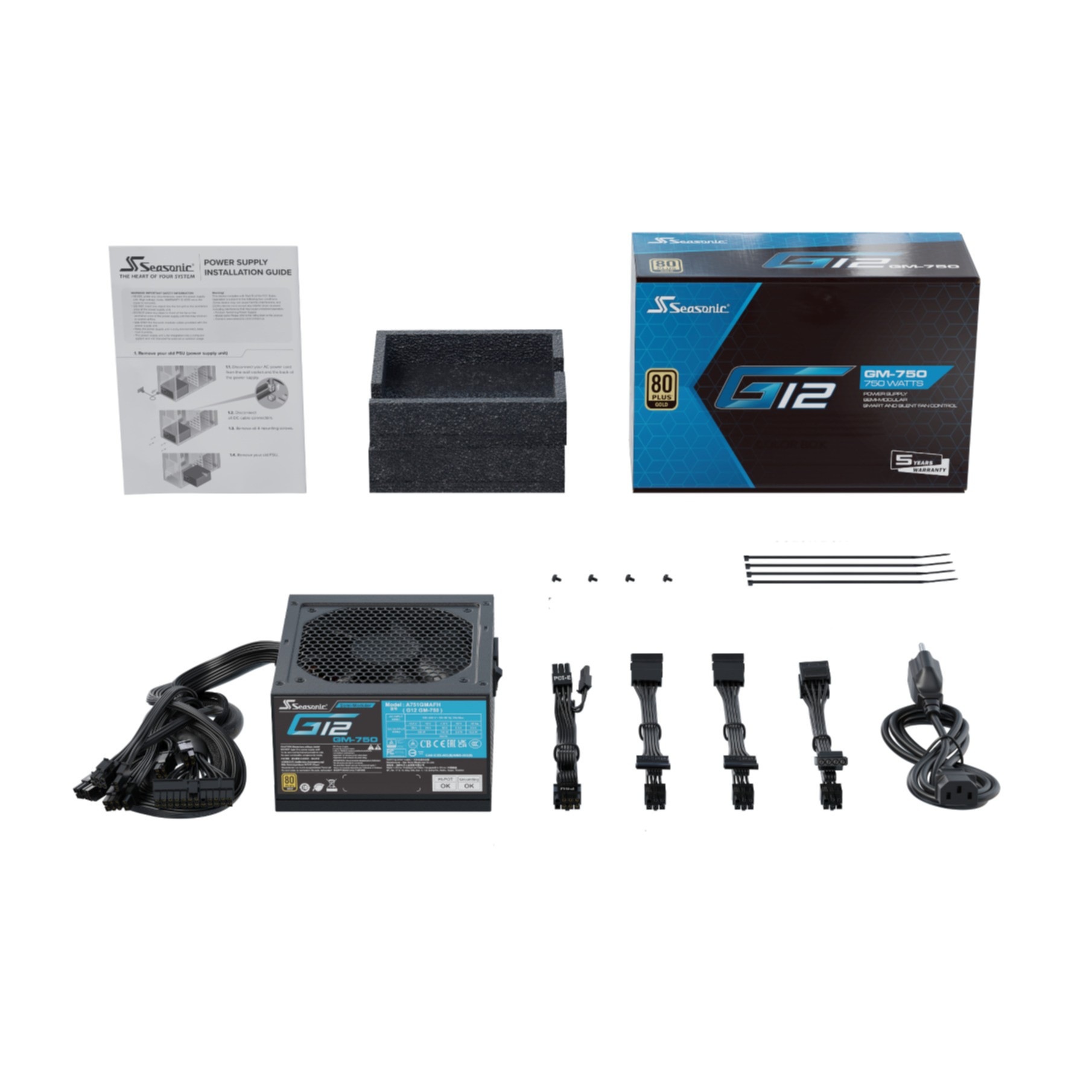 Seasonic Netzteil »G12-GM-750«