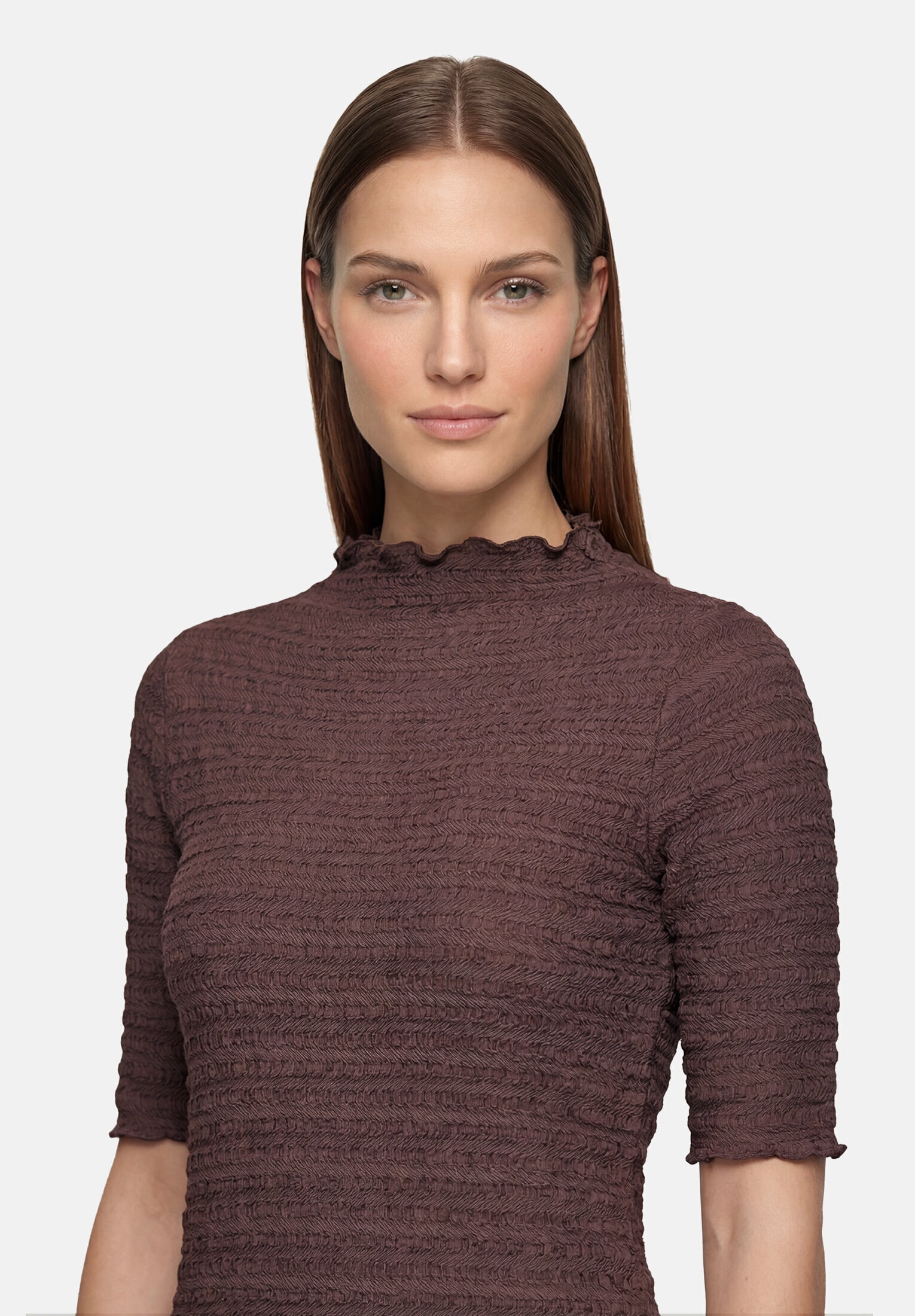 Betty Barclay Kurzarmshirt »Damen mit Stehkragen« 1