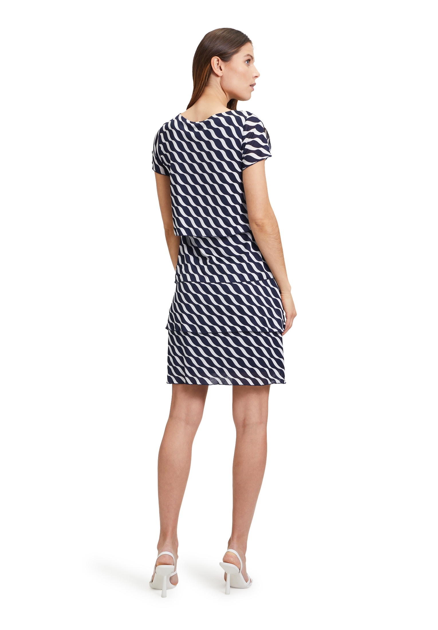 Betty Barclay Sommerkleid »Betty Barclay Damen Stufenkleid mit Flügelärmeln«, Druck