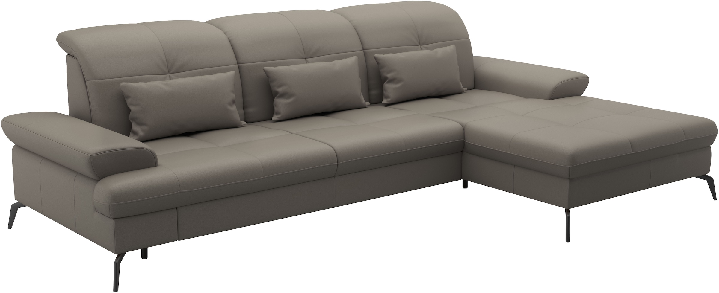 sit&more Ecksofa »Amica«, inkl Sitztiefenverstellung und Armteilverstellung