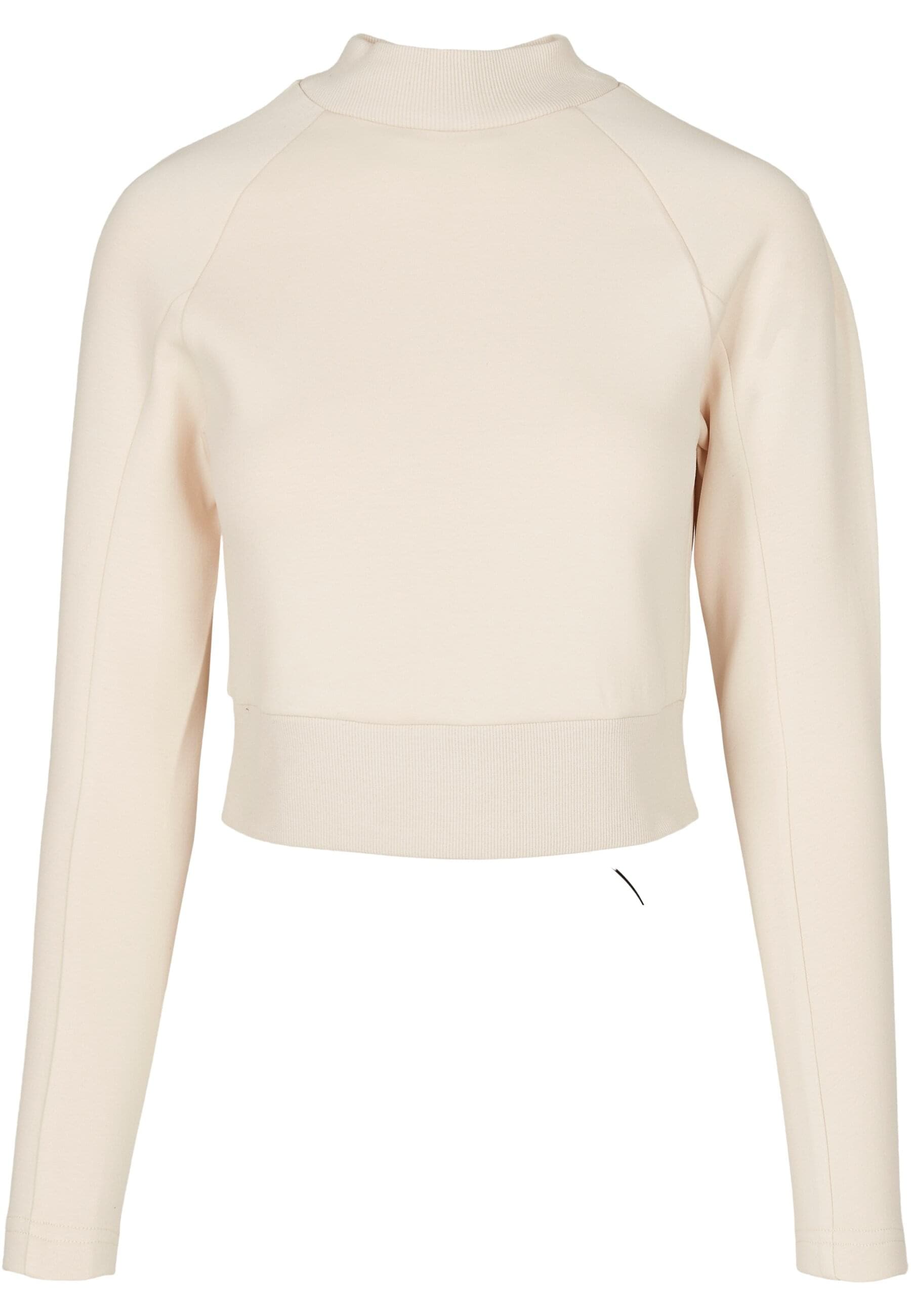 Sweatshirt »Urban Classics Damen Ladies Interlock Short Turtleneck Crew«