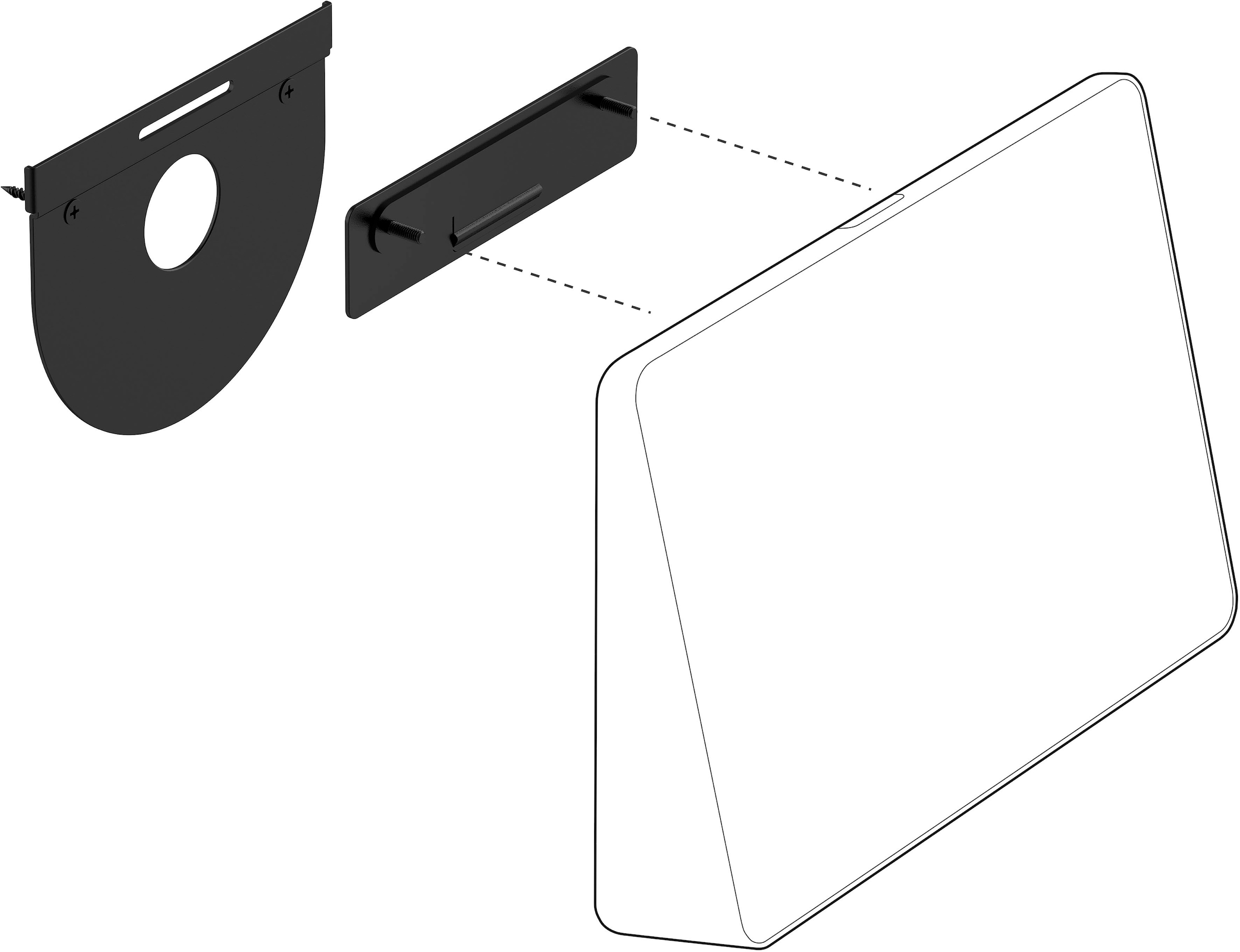 Logitech TV-Wandhalterung »Tap Wall Mount«