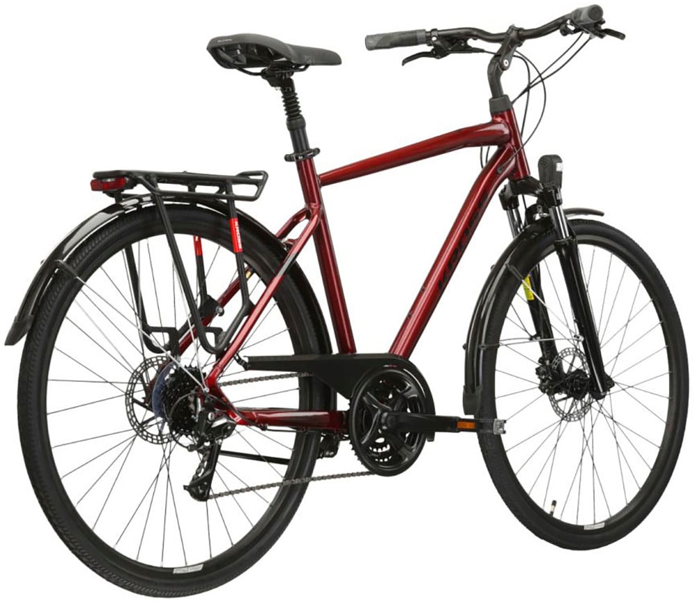 Kross Trekkingrad »Trekkingrad Trans 4.0 rot 21 Gänge«, 21 Gang, Shimano, ACERA M3020 Schaltwerk, Kettenschaltung