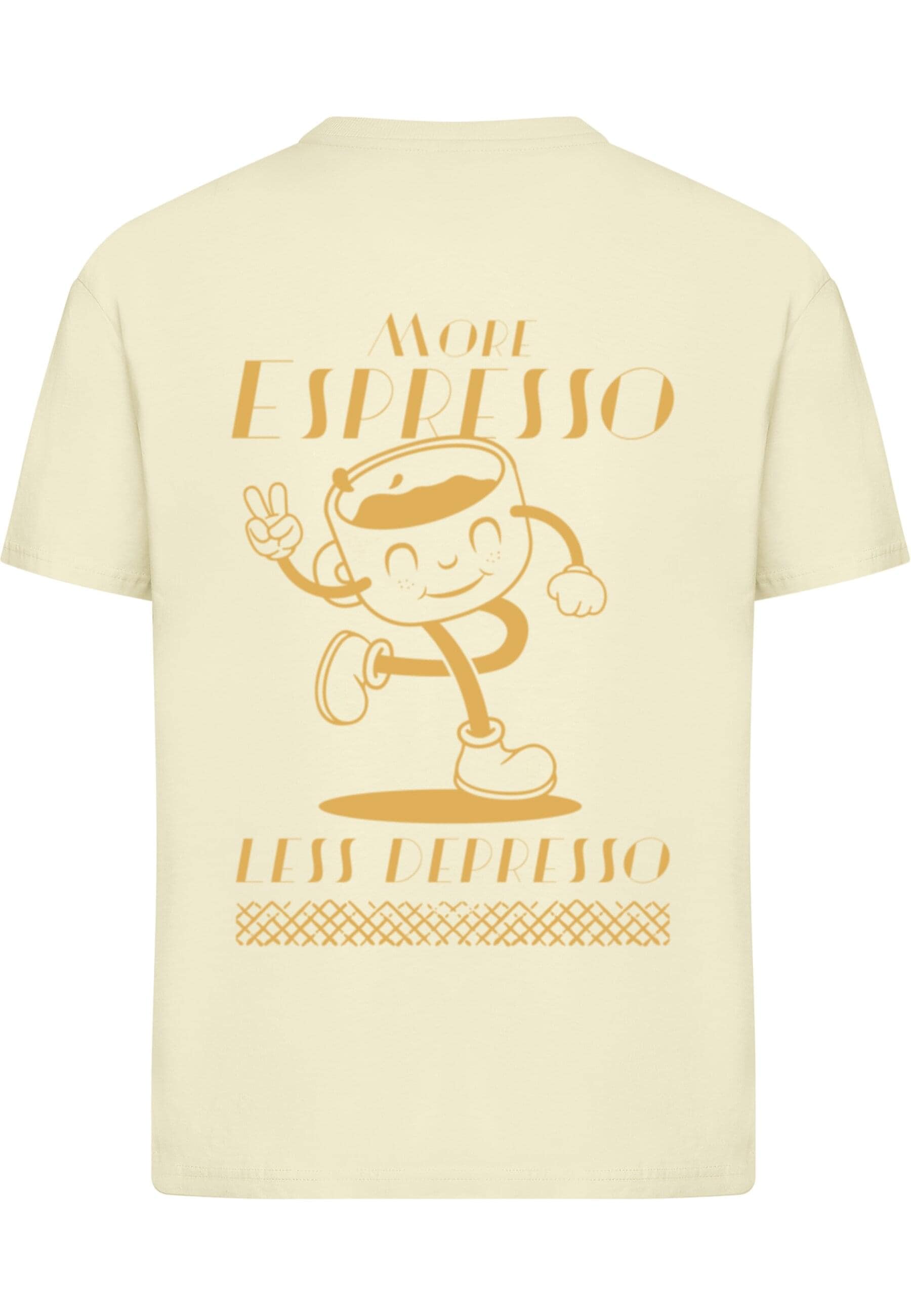 Merchcode T-Shirt »Merchcode Ladies Espresso Tee«, (1 tlg.)