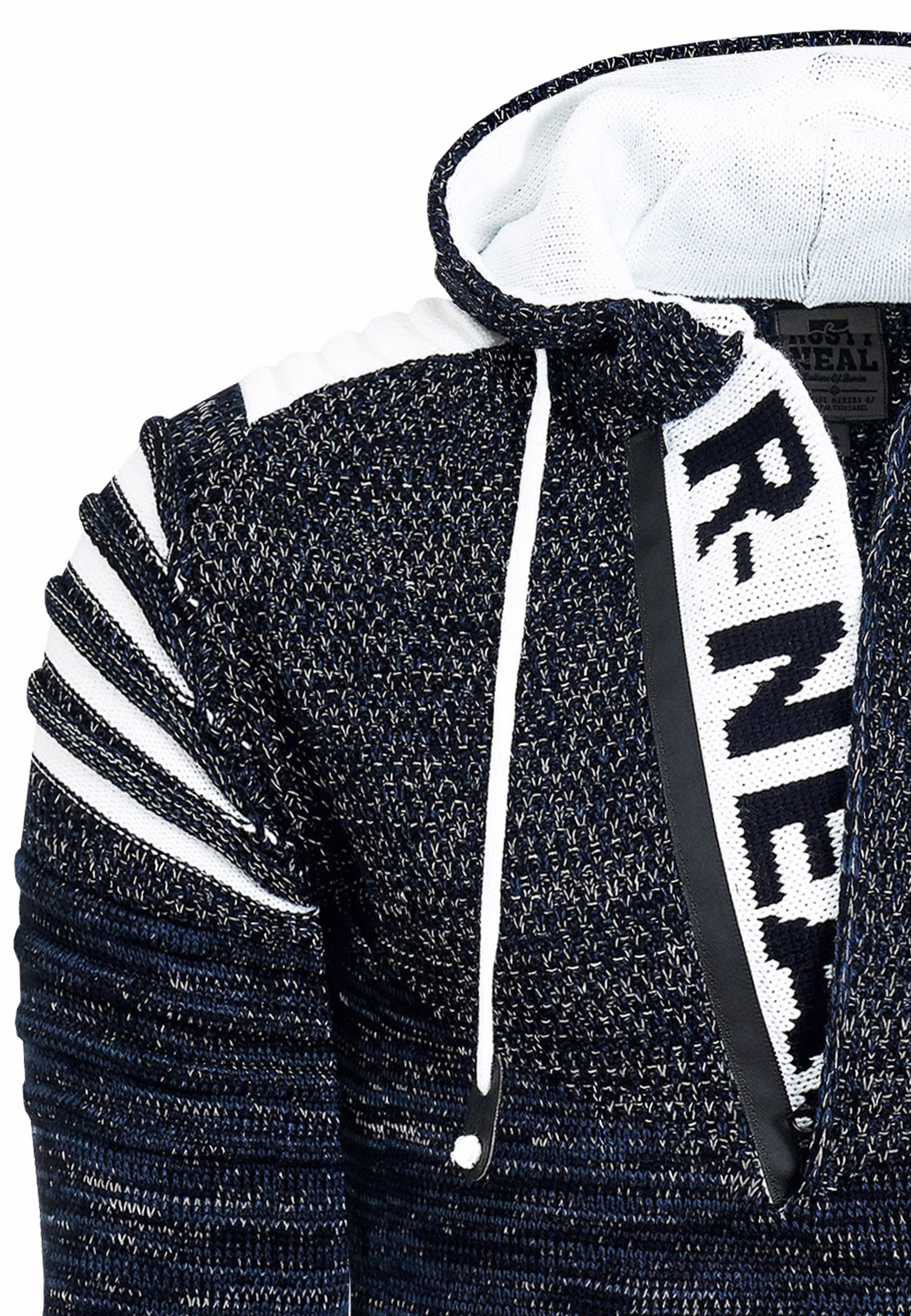 Rusty Neal Kapuzensweatshirt, in modernem BAUR | Strickdesign bestellen ▷
