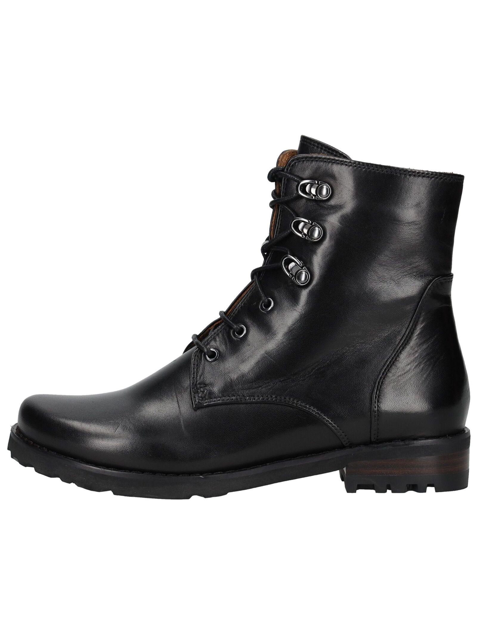 Everybody Schnürstiefelette "Everybody Stiefelette Leder" günstig online kaufen
