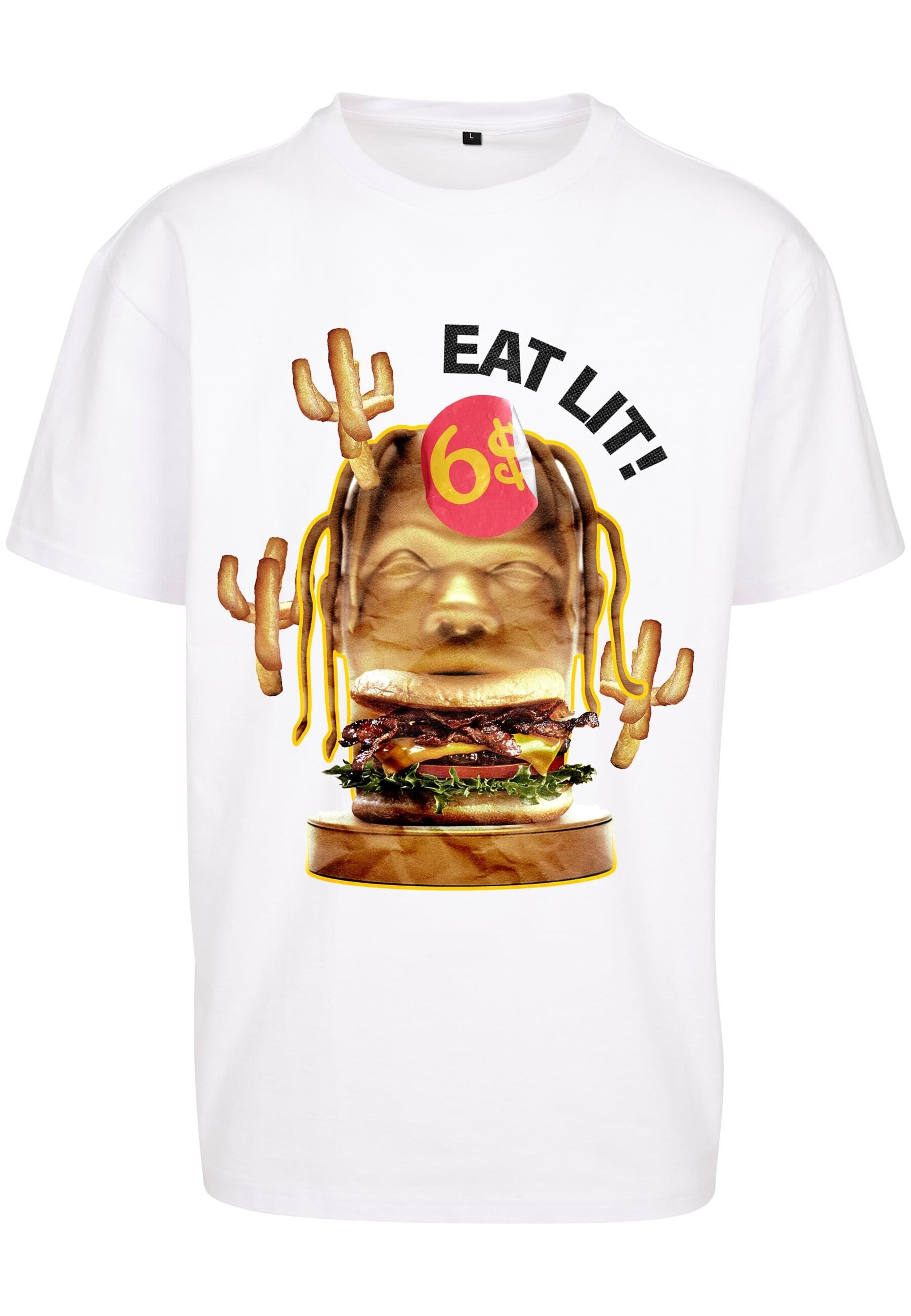 MisterTee T-Shirt "MisterTee Unisex Eat Lit Oversize Tee" günstig online kaufen