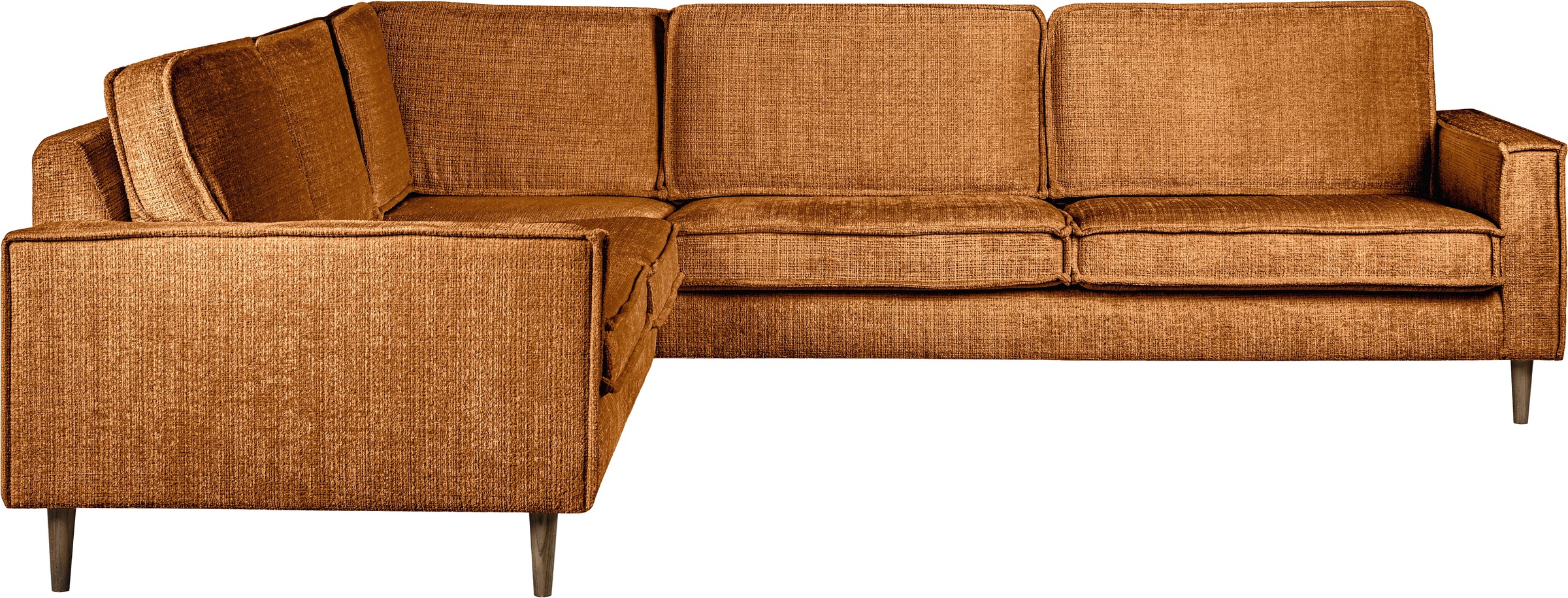 Home affaire Ecksofa "Pinto Skandi, 290 cm, Chenille, Struktur, Ottomane li günstig online kaufen