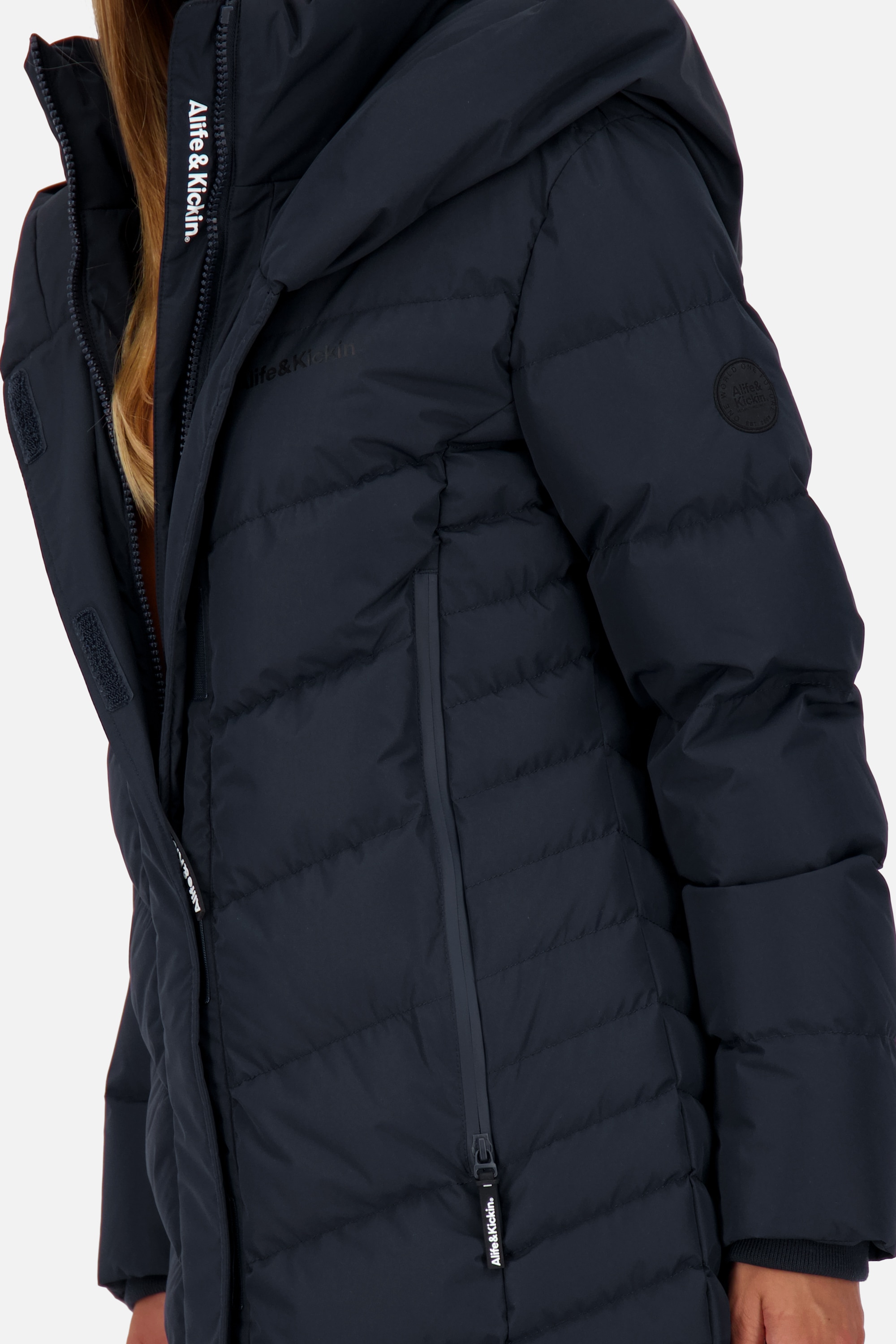 Alife & Kickin Winterjacke »Damen AngelaAK A«, Warme gefütterte Damen Winterjacke mit kuschligem Teddy-Innenfutter
