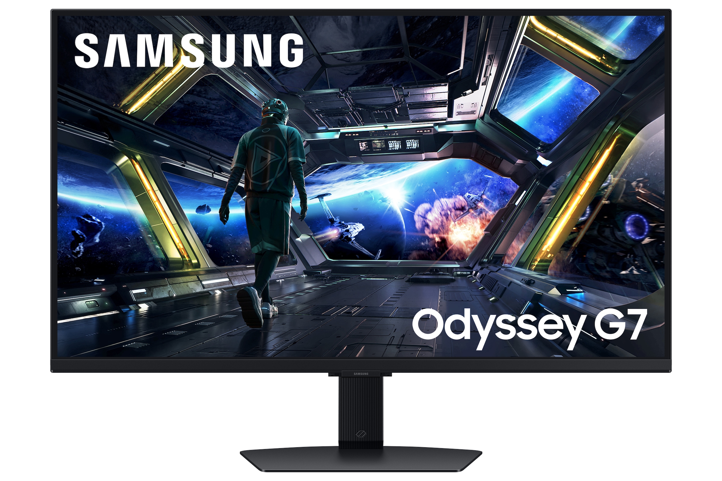SAMSUNG LED-Monitor "Samsung (27") 68,6cm S27FG702EU 16:9 G70F", B:47,8cm H:15,9cm T:69,5cmschwarz, Monitore