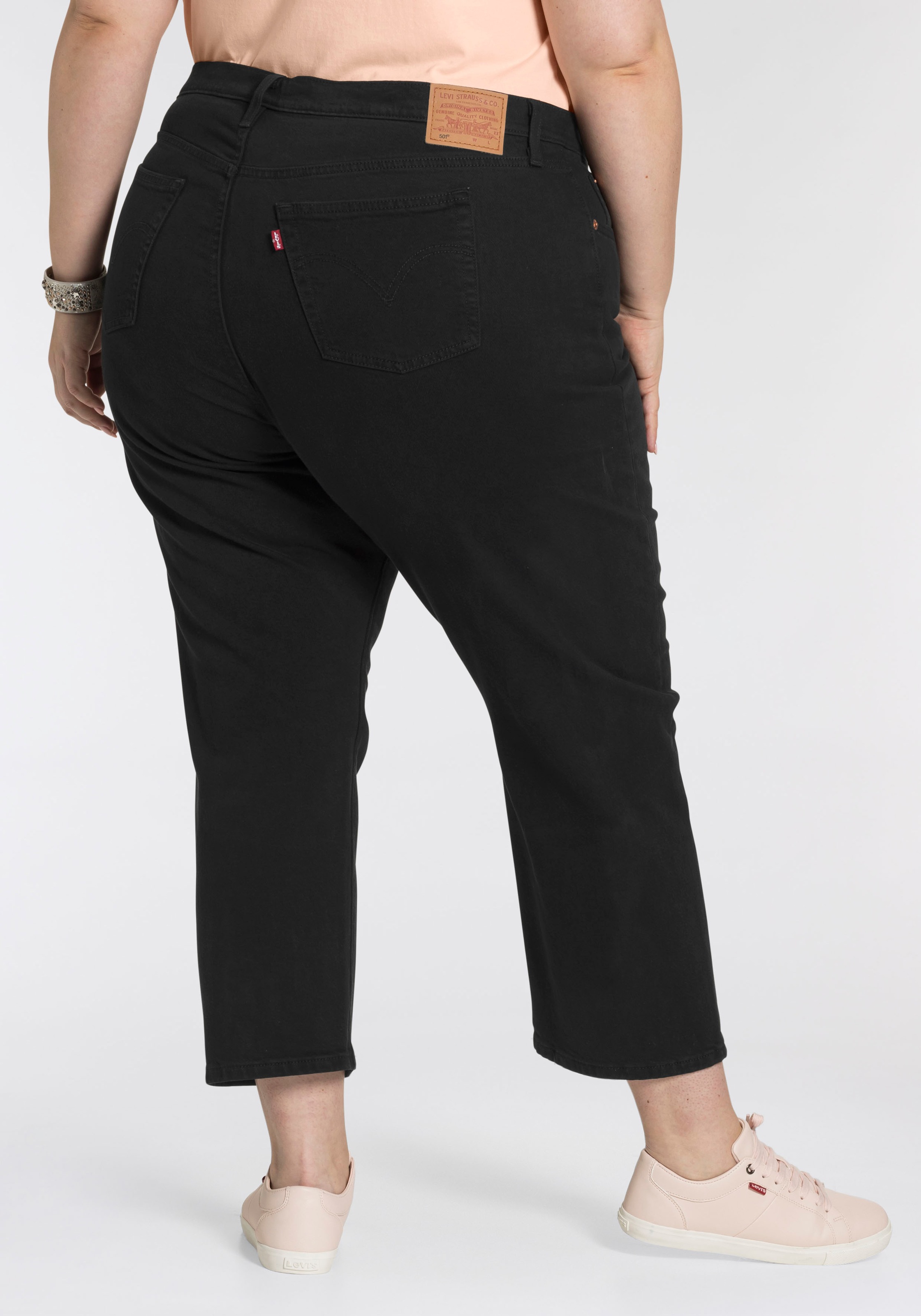 Levis Plus "501 CROP" in klassischer Leibhöhe günstig online kaufen