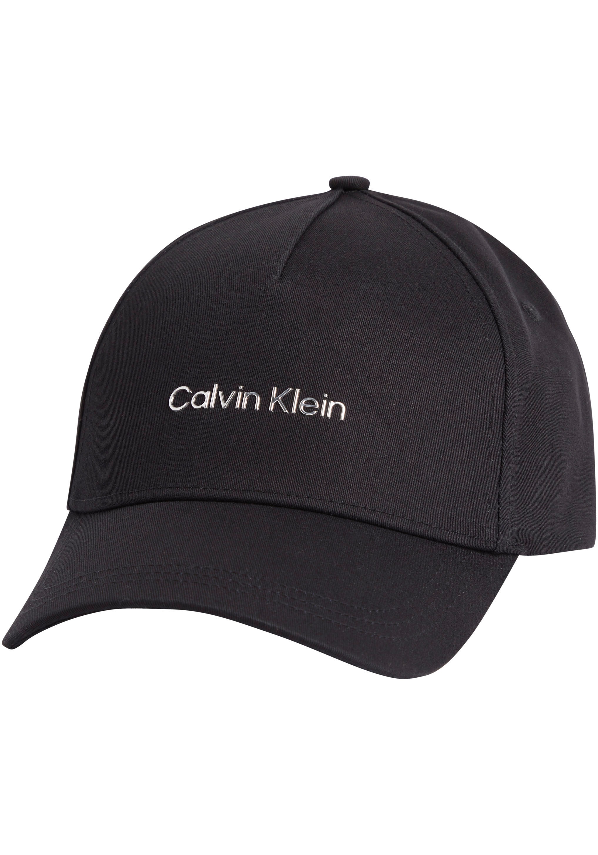 Calvin Klein Baseball Cap mit Metall-Schriftzug